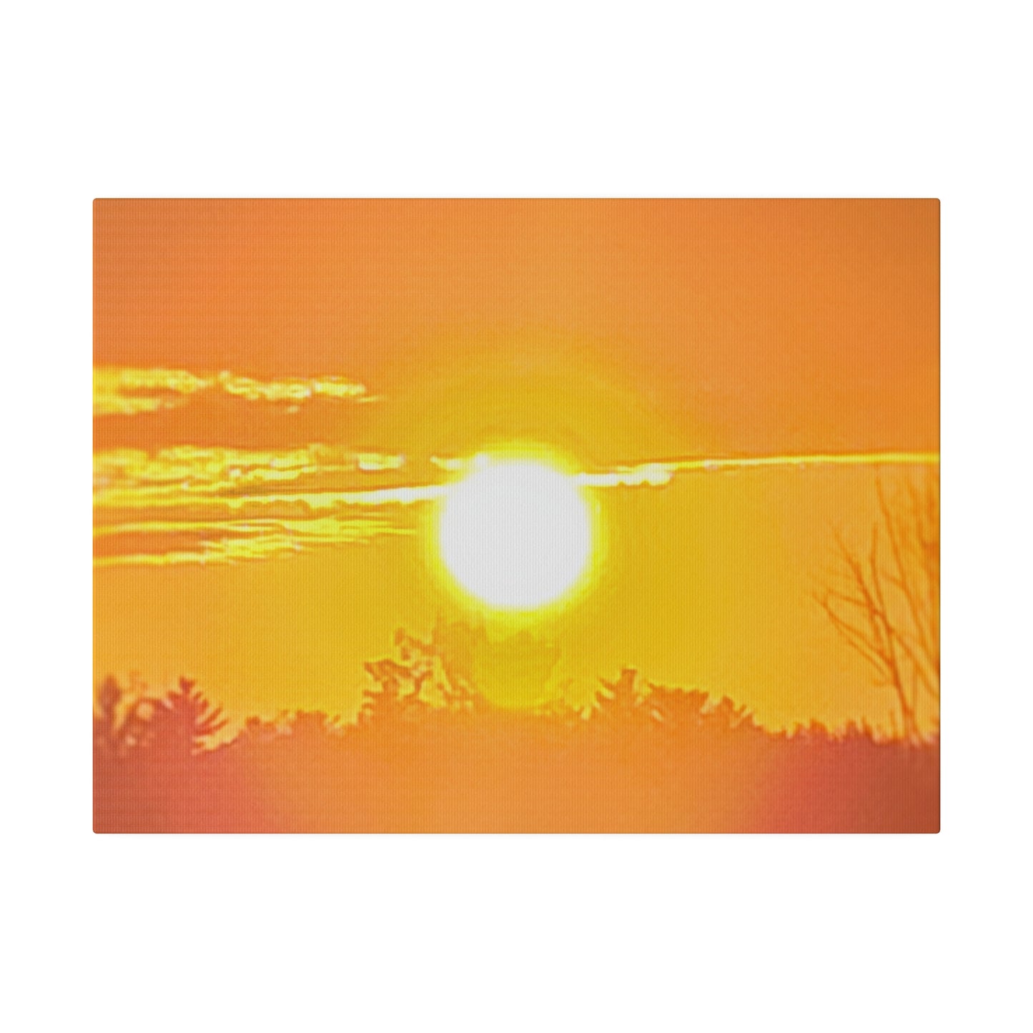 Canvas Print in Multiple Landscape Sizes from the Sunset Series at Intriguing Vistas