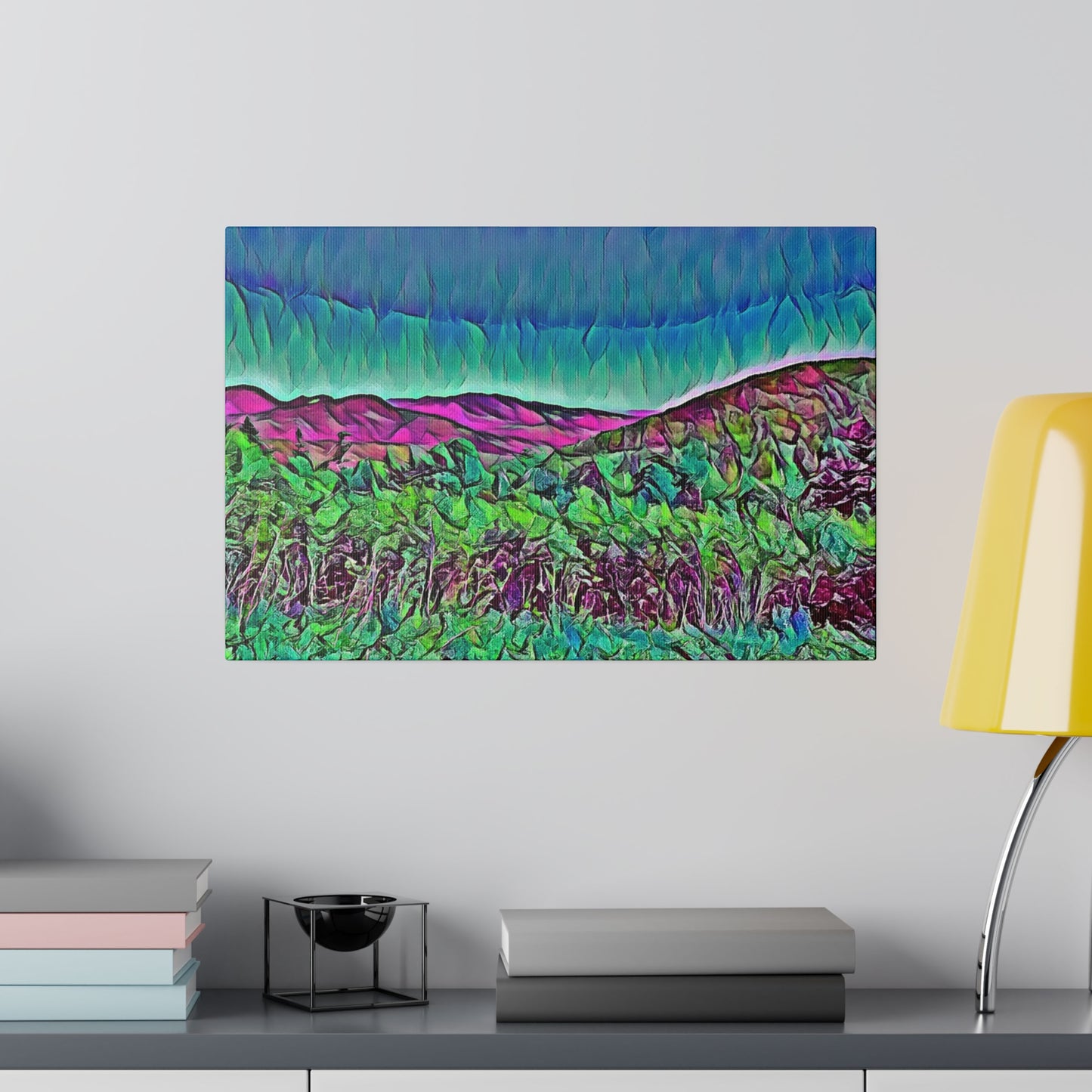 Canvas Print White Mountains NH - Stunning Artwork for Your Space - Intriguing Vistas