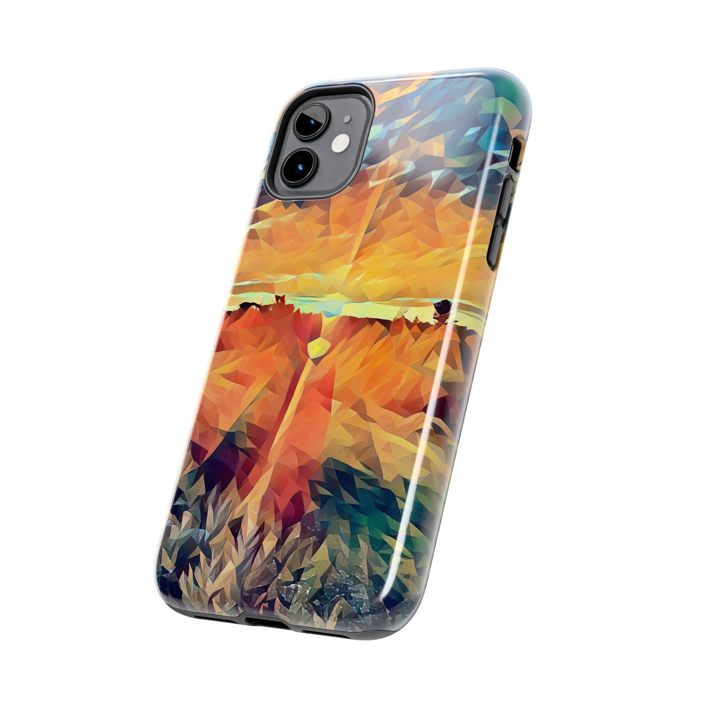 Custom Tough Phone Case for iPhone & Samsung From The Sunset Series at Intriguing Vistas