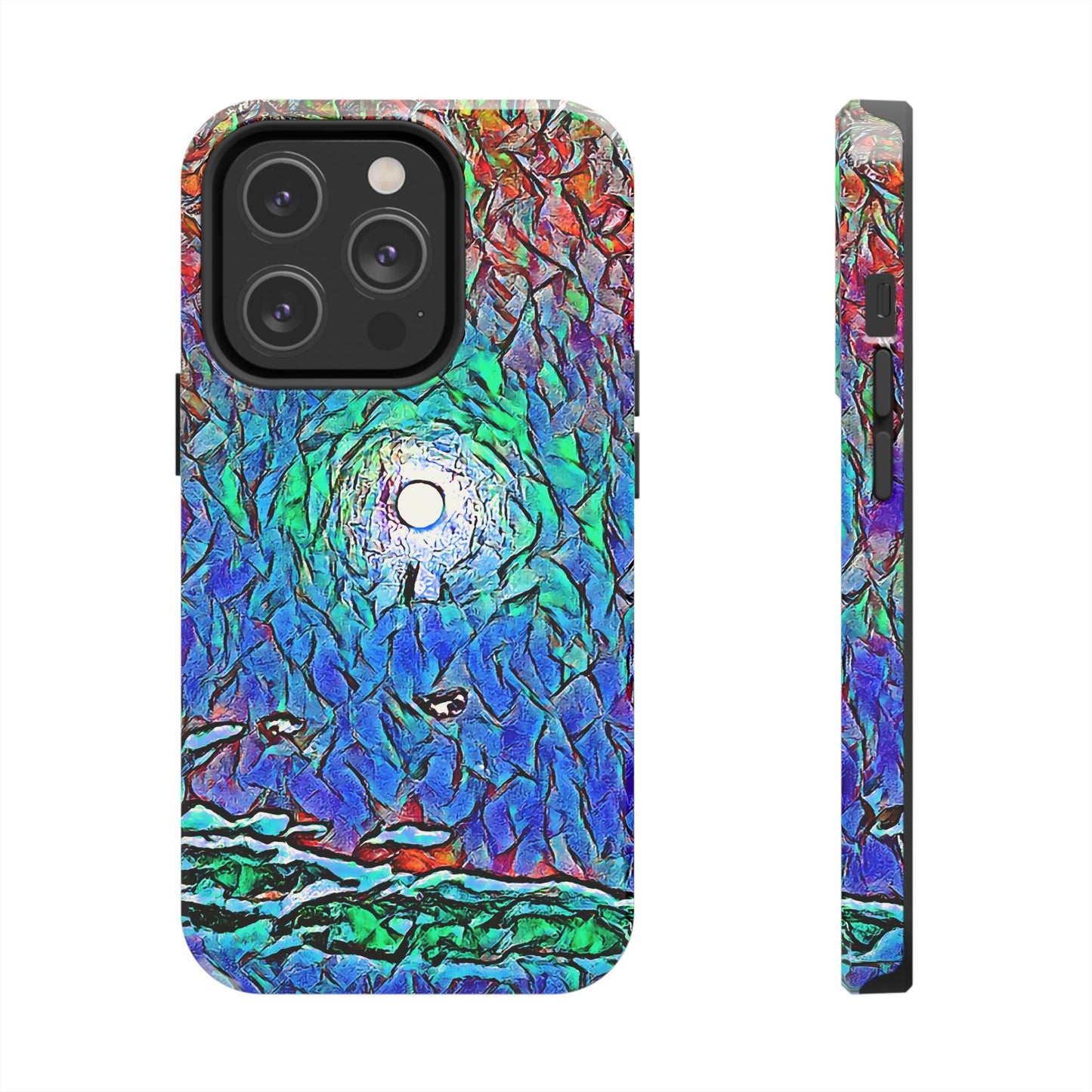 Custom Tough Phone Case for iPhone & Samsung From The Night Sky Series at Intriguing Vistas