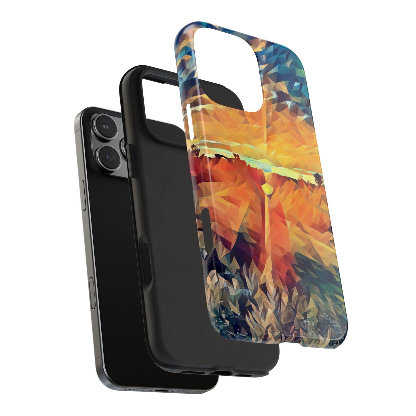 Custom Tough Phone Case for iPhone & Samsung From The Sunset Series at Intriguing Vistas