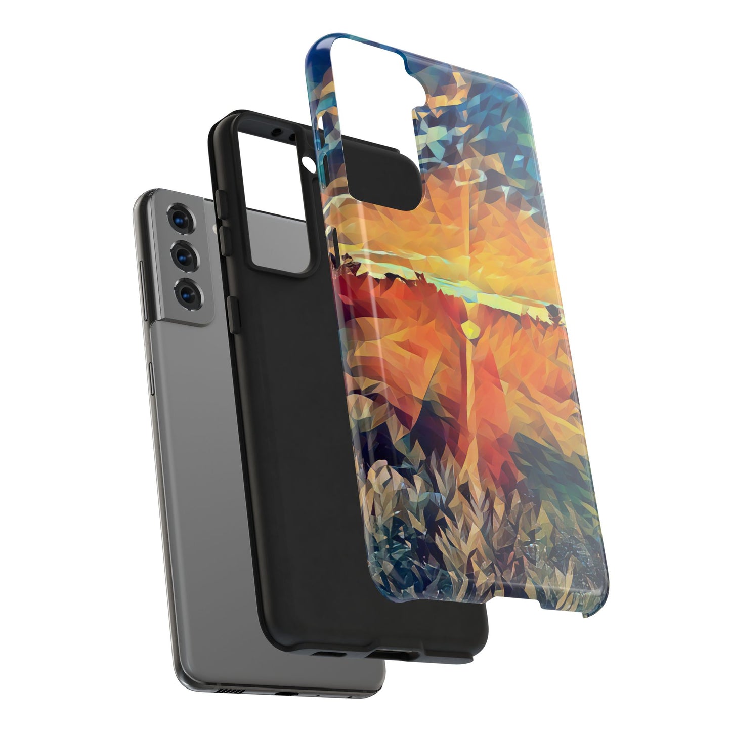 Custom Tough Phone Case for iPhone & Samsung From The Sunset Series at Intriguing Vistas
