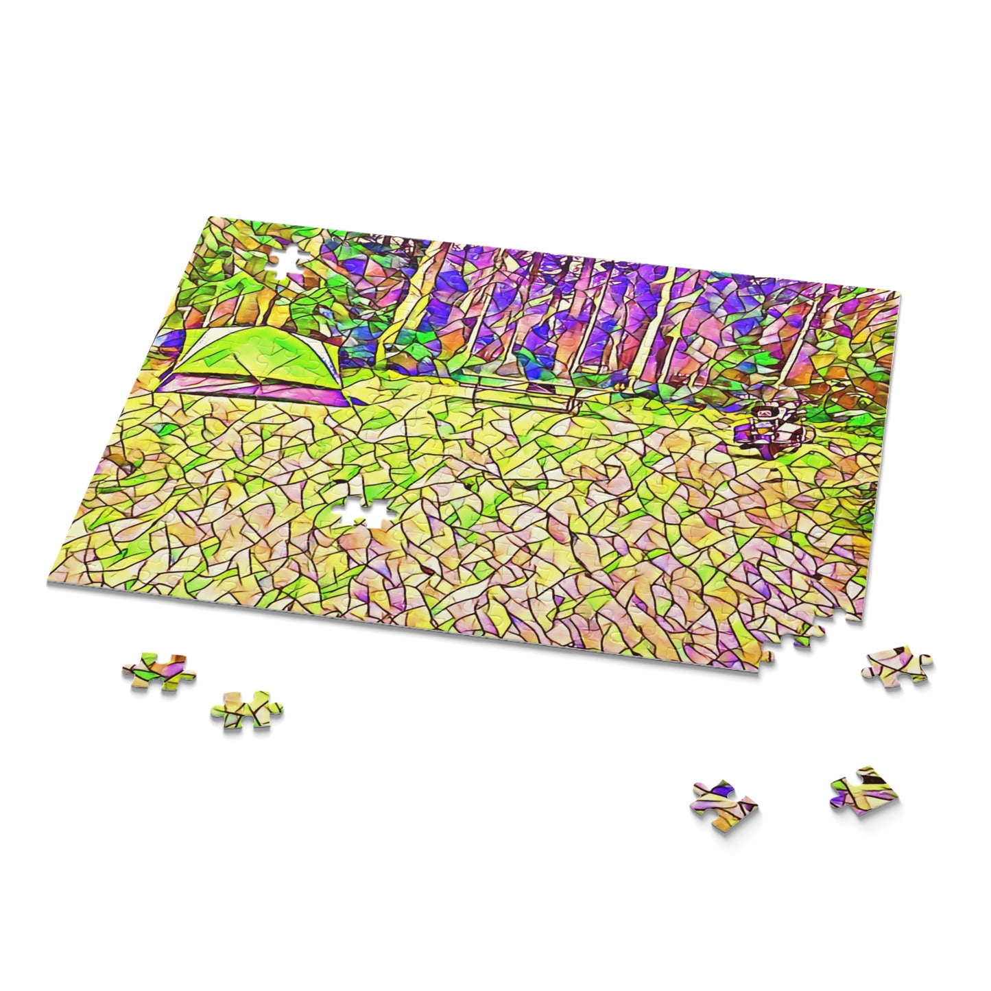 Custom Jigsaw Puzzle Available in Three Sizes from the Scenery Series at Intriguing Vistas