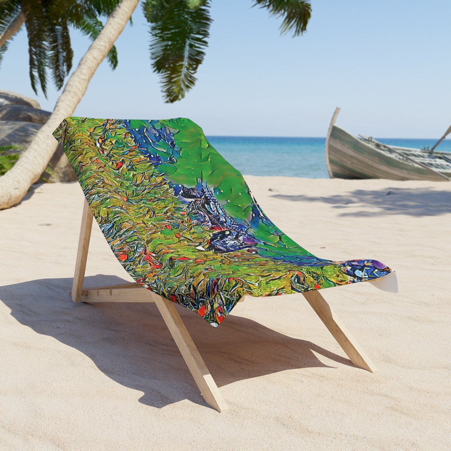 Custom Beach Towel available in two sizes from the Wildlife Series at Intriguing Vistas - Intriguing Vistas