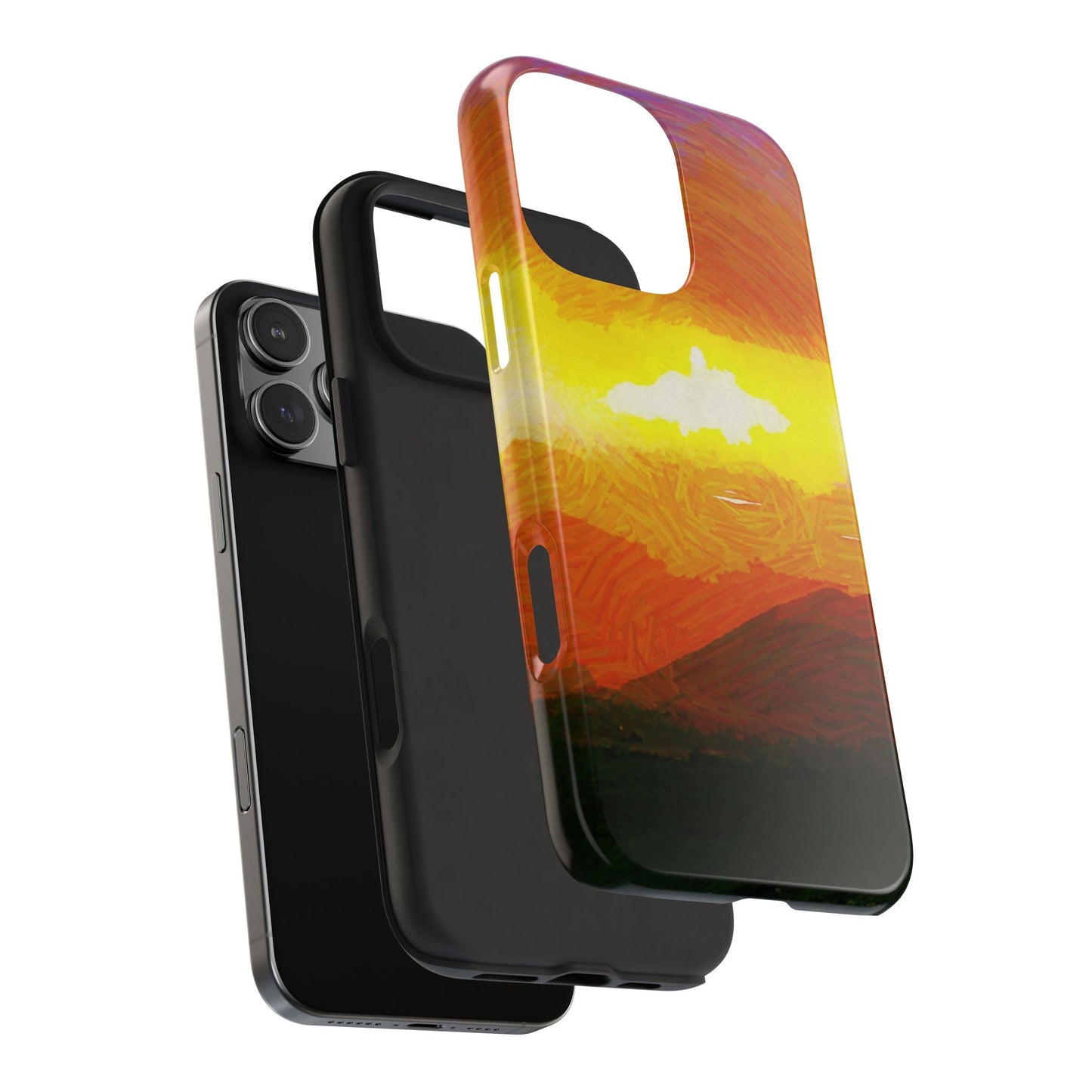 Custom Tough Phone Case for iPhone & Samsung From The Sunset Series at Intriguing Vistas