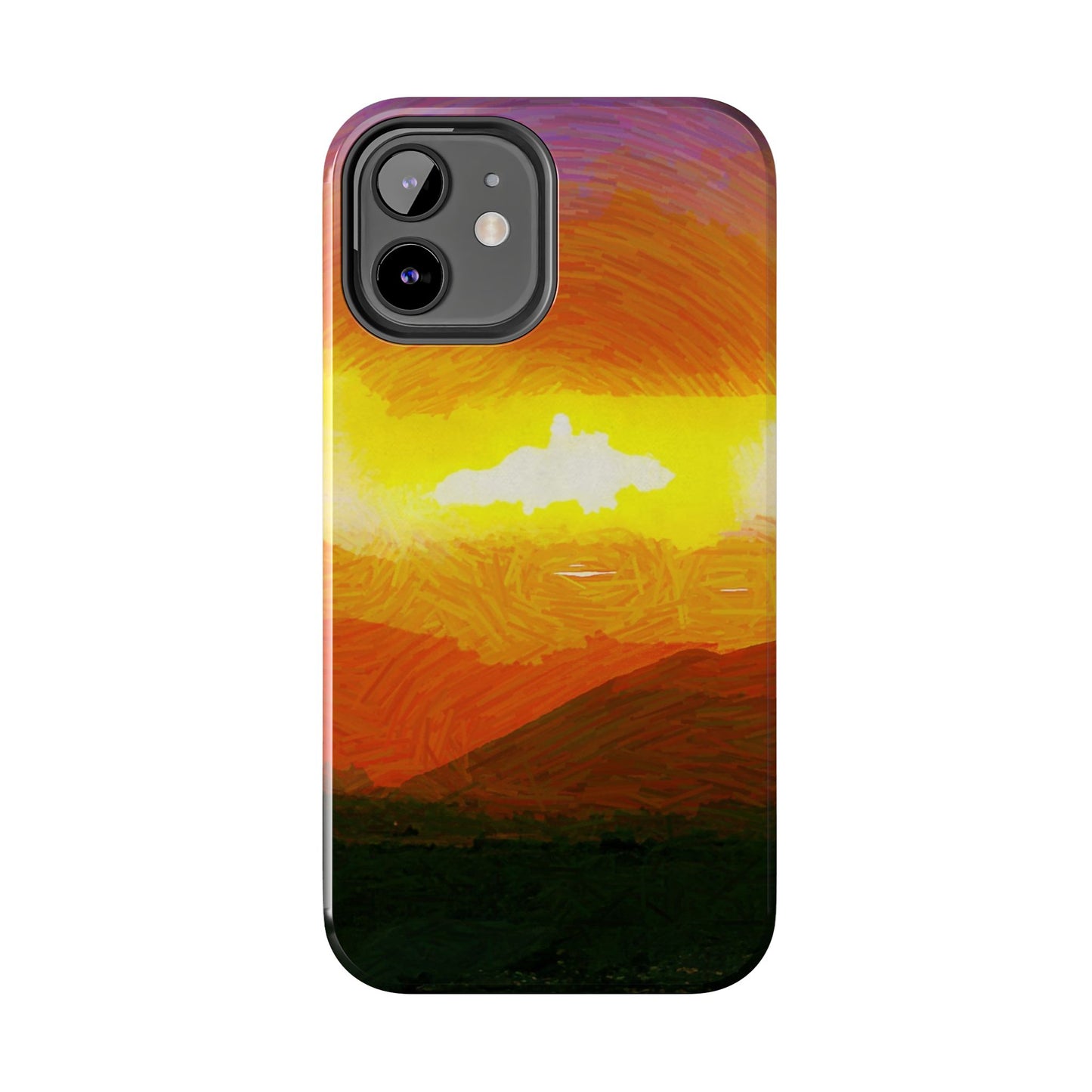 Custom Tough Phone Case for iPhone & Samsung From The Sunset Series at Intriguing Vistas
