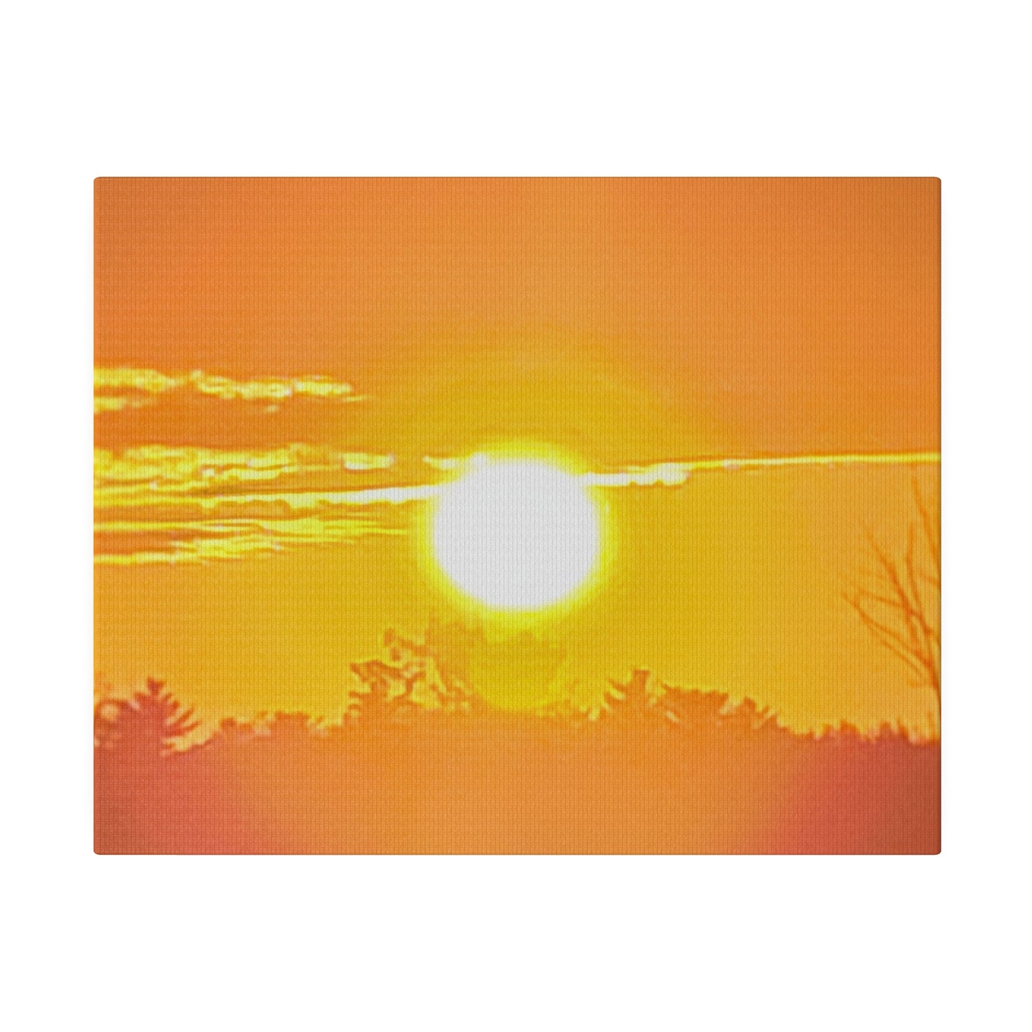 Canvas Print in Multiple Landscape Sizes from the Sunset Series at Intriguing Vistas