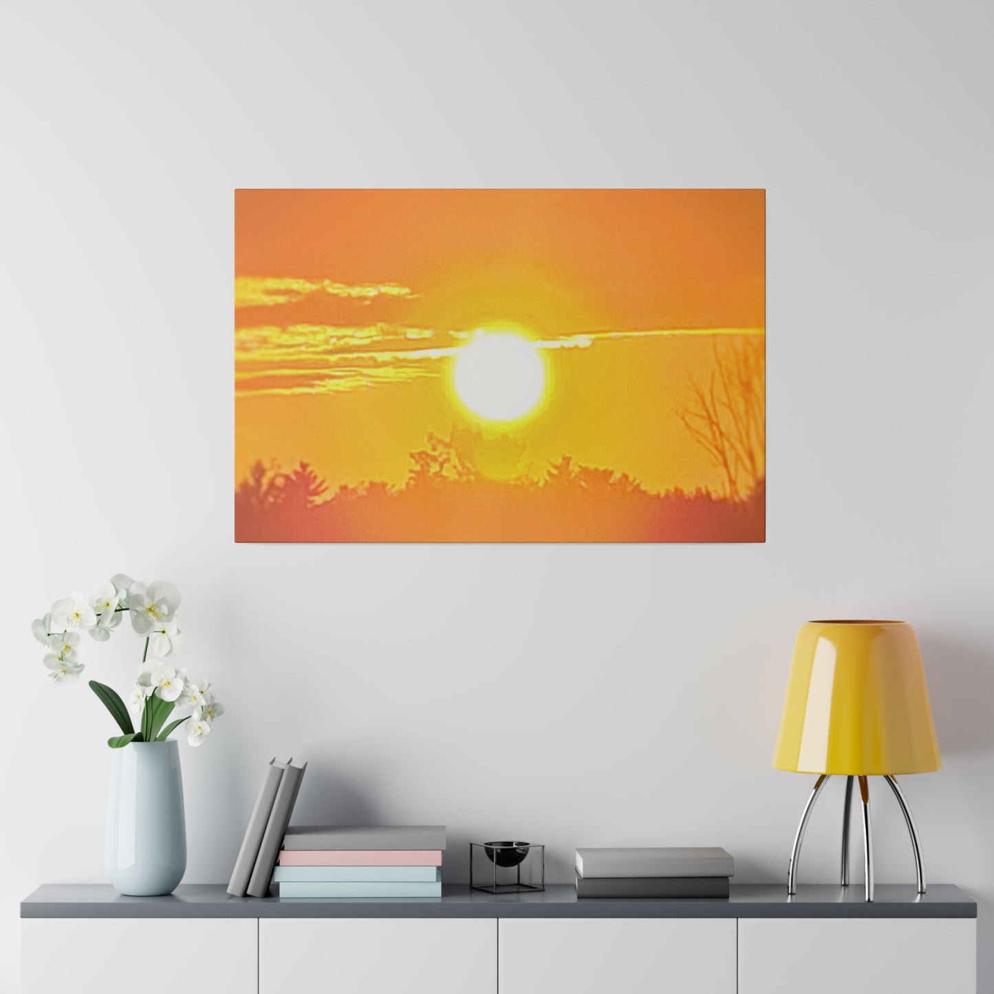 Canvas Print in Multiple Landscape Sizes from the Sunset Series at Intriguing Vistas