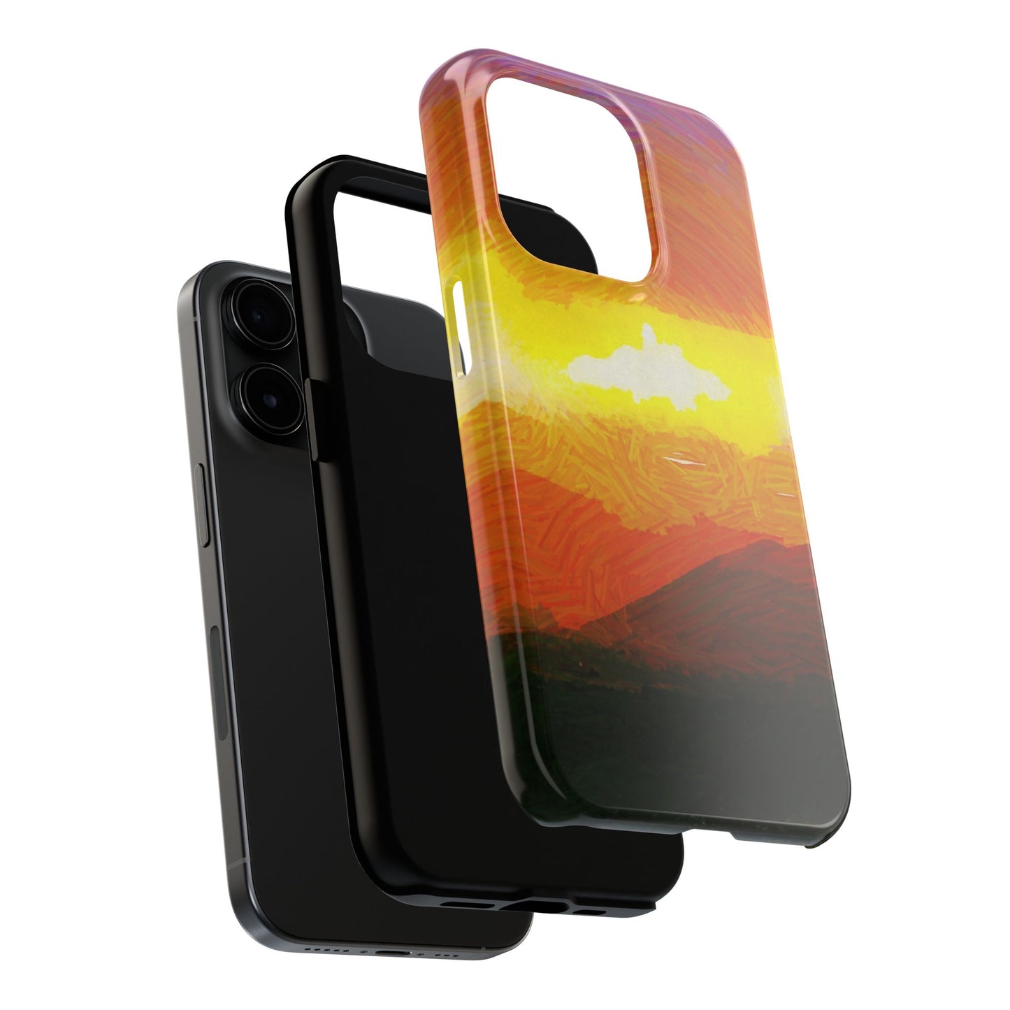 Custom Tough Phone Case for iPhone & Samsung From The Sunset Series at Intriguing Vistas