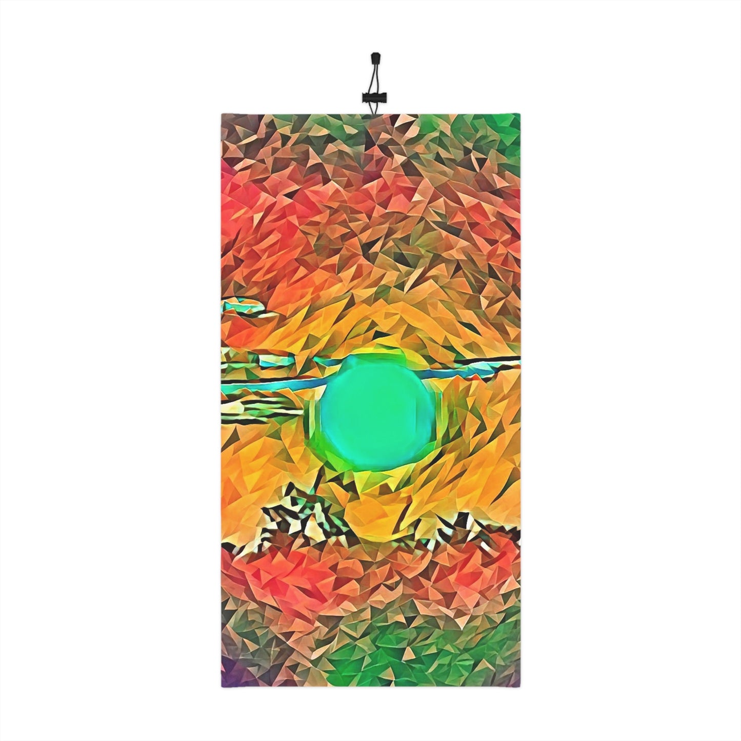 Custom Unisex Adult Winter Neck Gaiter With Drawstring From The Sunset Series At Intriguing Vistas
