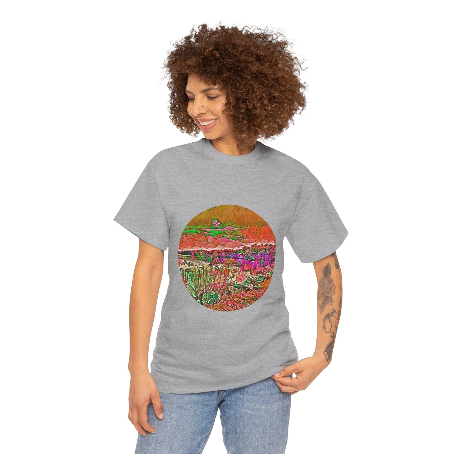 Gildan 5000 Unisex Adult Heavy Cotton Tee Available In Multiple Colors from the Scenery Series at Intriguing Vistas