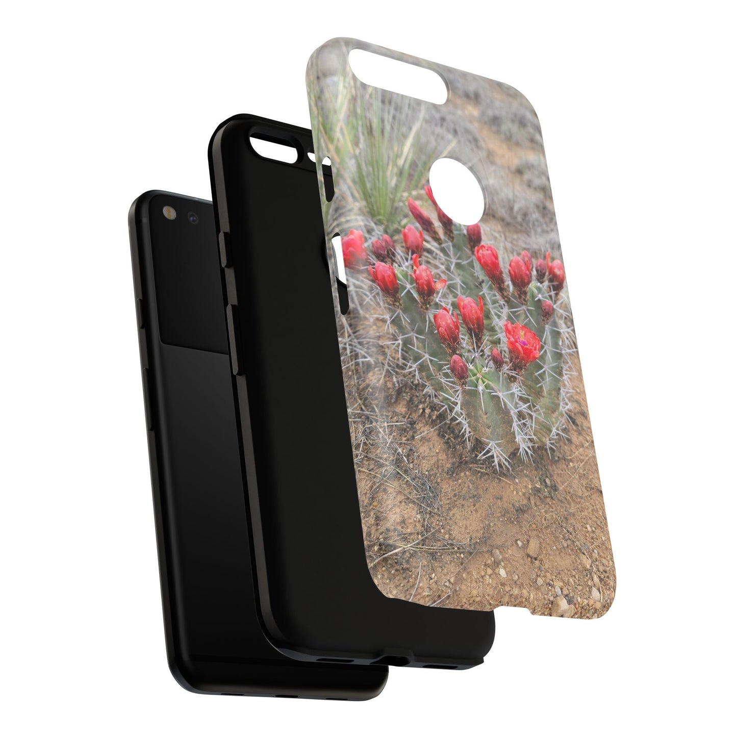 Google Pixel - Pixel 9 Cactus Floral Tough Phone Case - Durable and Stylish Protection