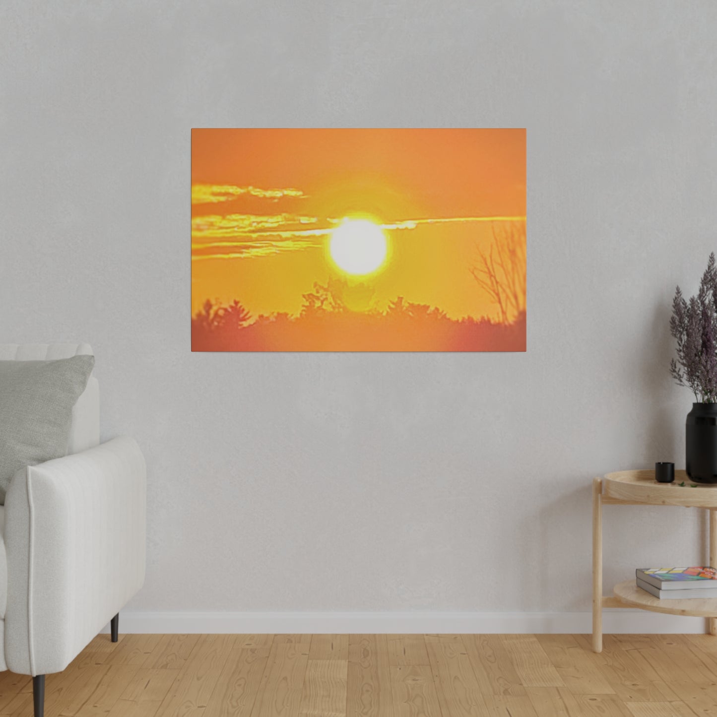 Canvas Print in Multiple Landscape Sizes from the Sunset Series at Intriguing Vistas
