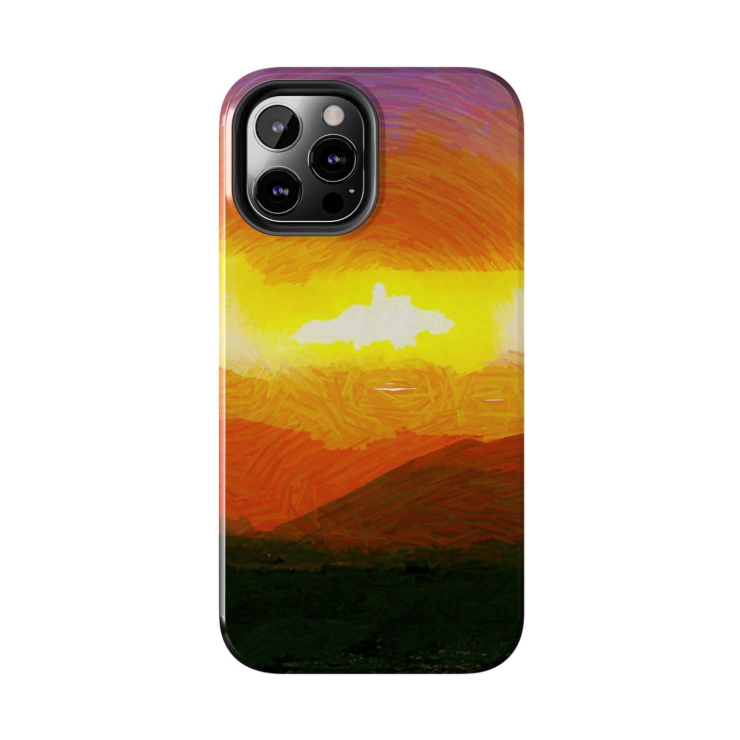 Custom Tough Phone Case for iPhone & Samsung From The Sunset Series at Intriguing Vistas