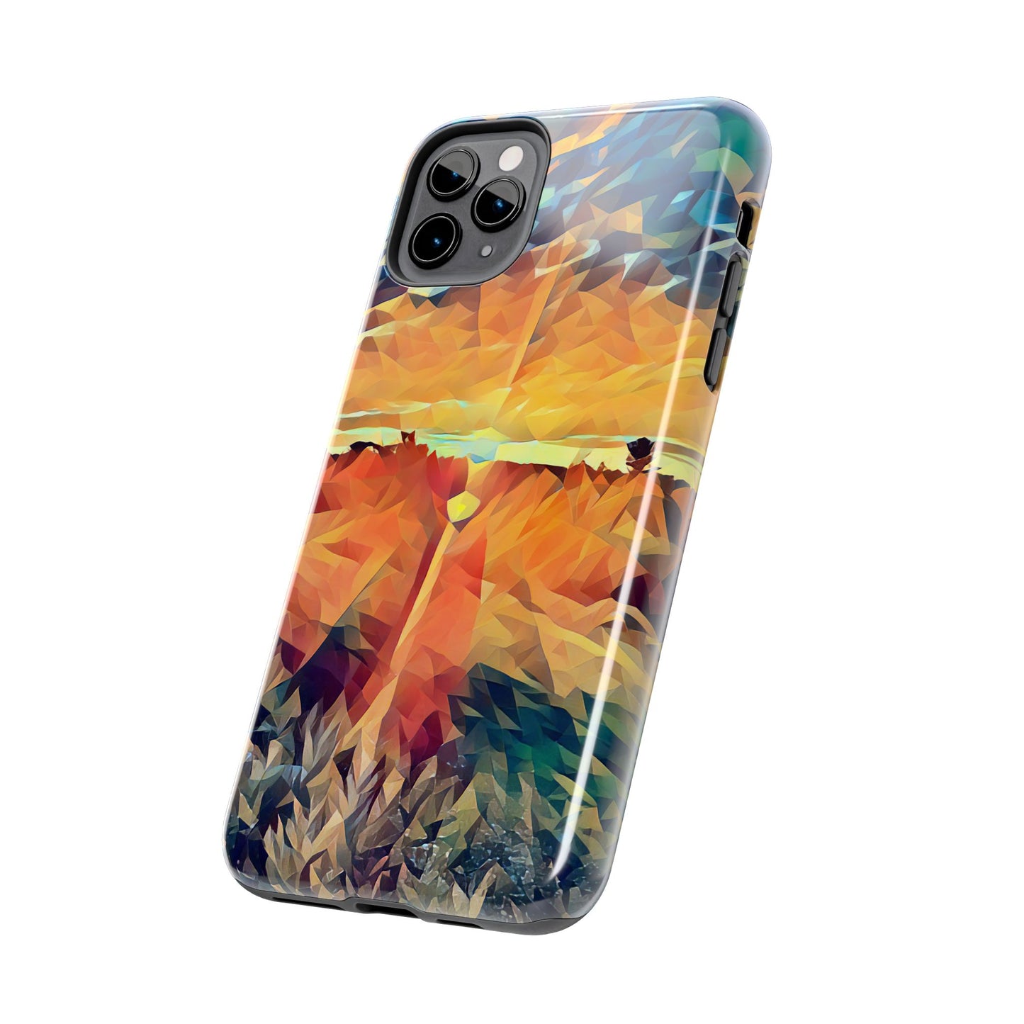 Custom Tough Phone Case for iPhone & Samsung From The Sunset Series at Intriguing Vistas