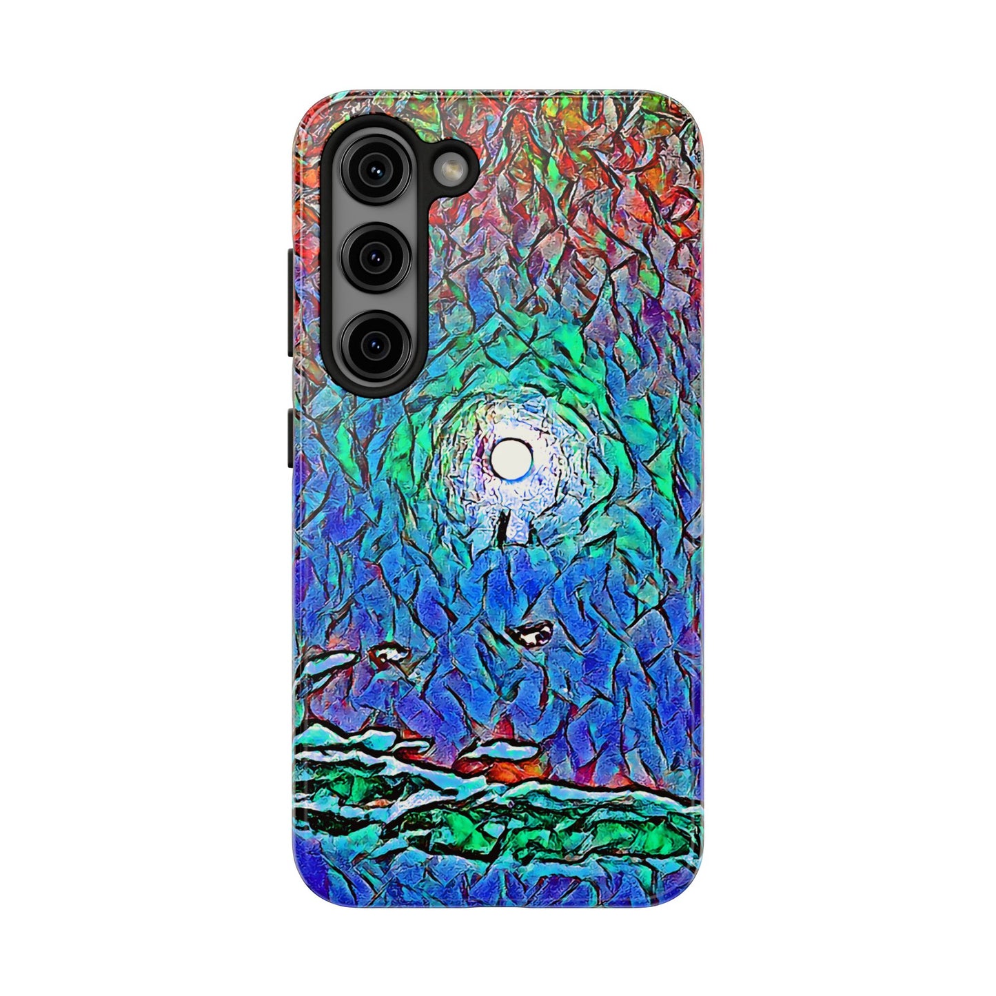 Custom Tough Phone Case for iPhone & Samsung From The Night Sky Series at Intriguing Vistas