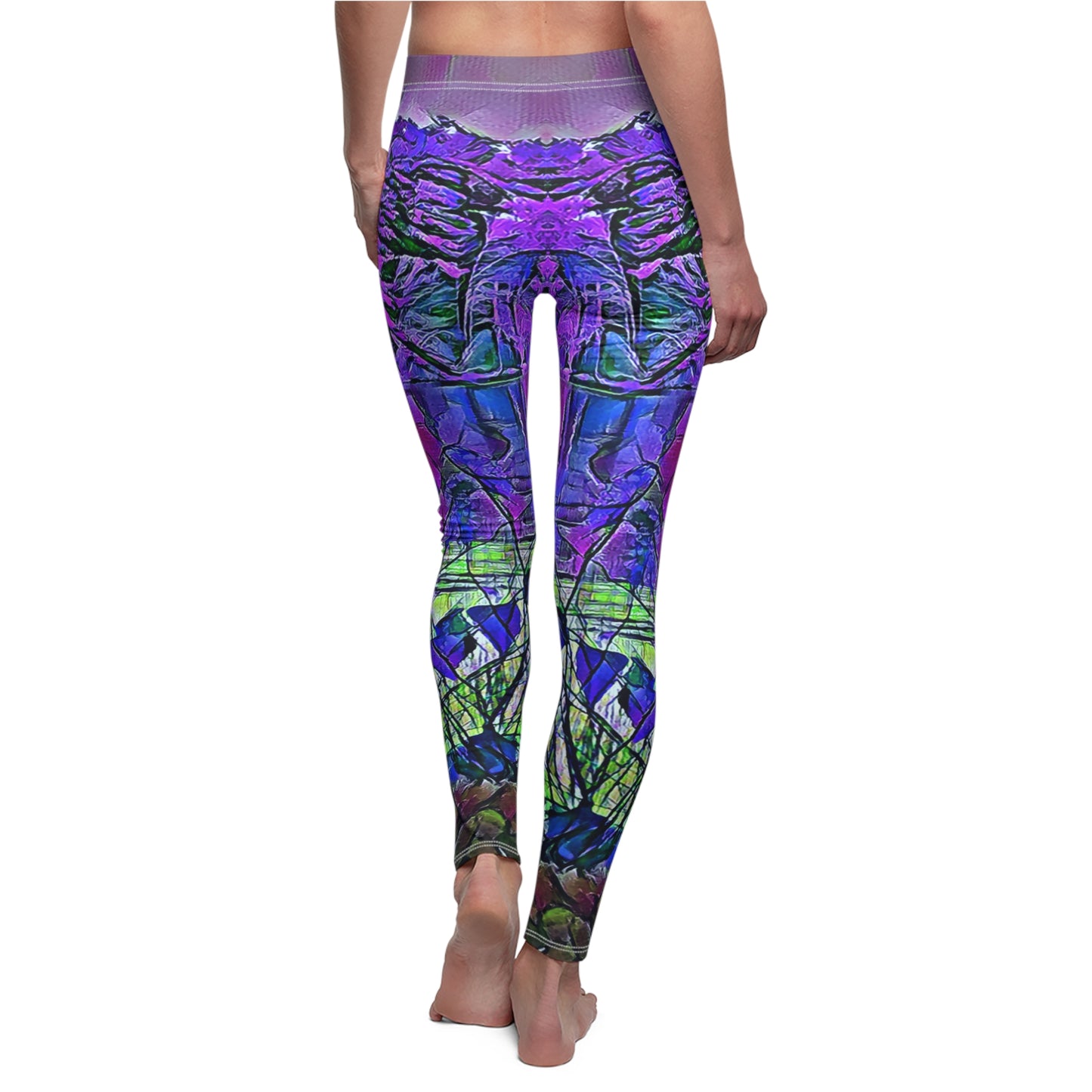 Custom Designed Adult Skinny Fit Leggings from the Scenery Series at Intriguing Vistas