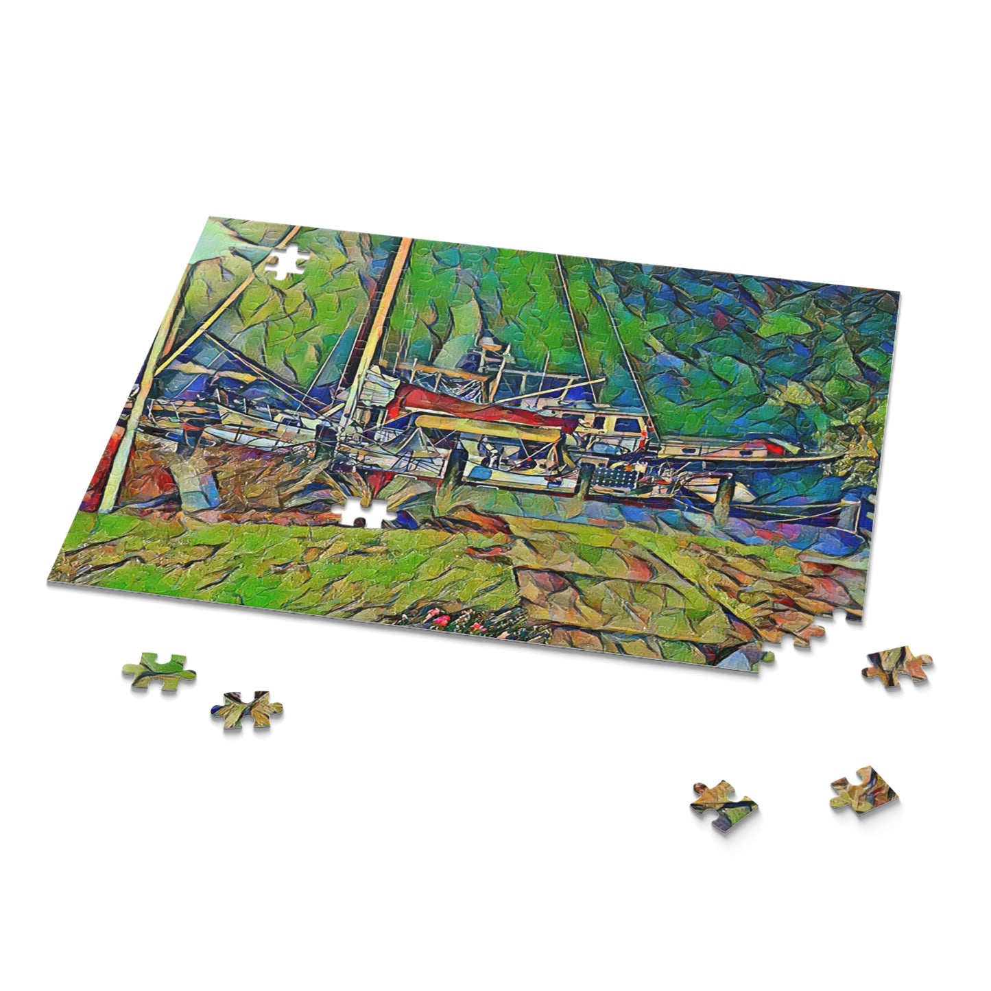 Jigsaw Puzzle Available in Three Sizes for All Ages and Skill Levels!