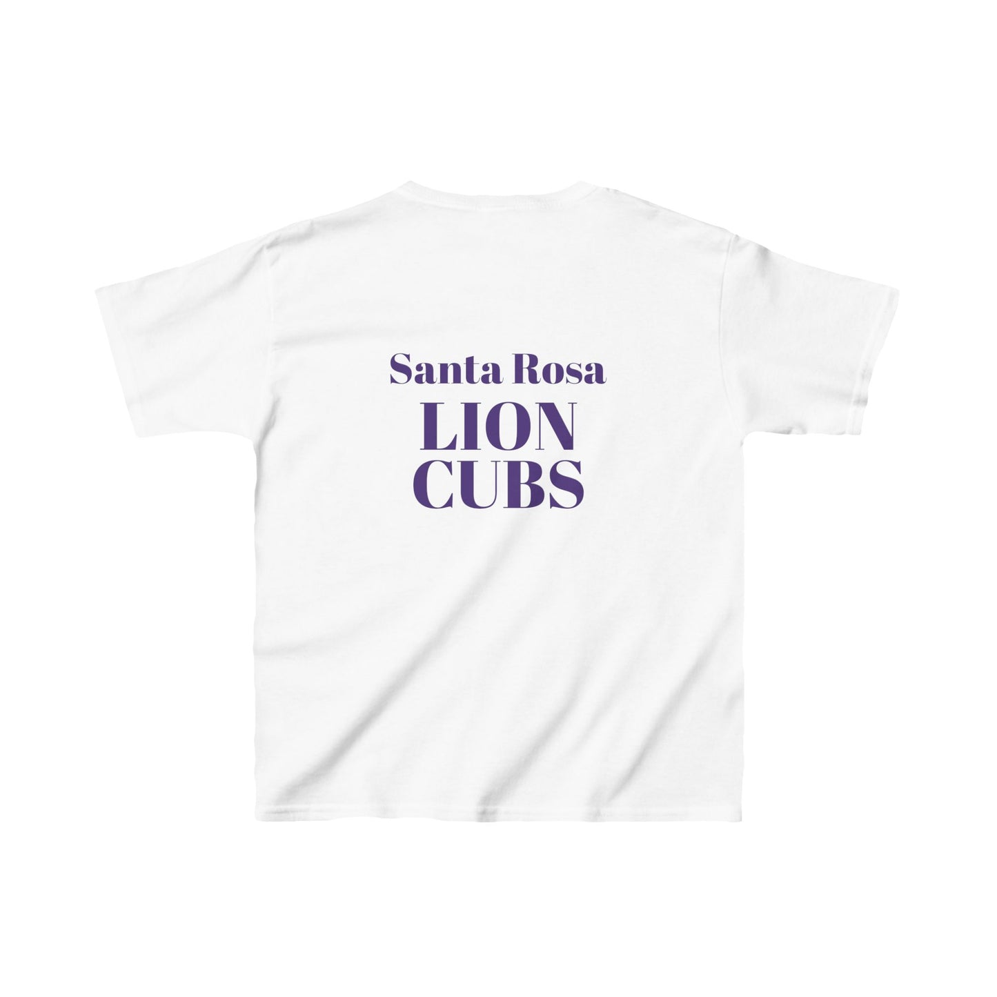 Gildan 5000B Unisex Kids Heavy Cotton Tee for Santa Rosa
