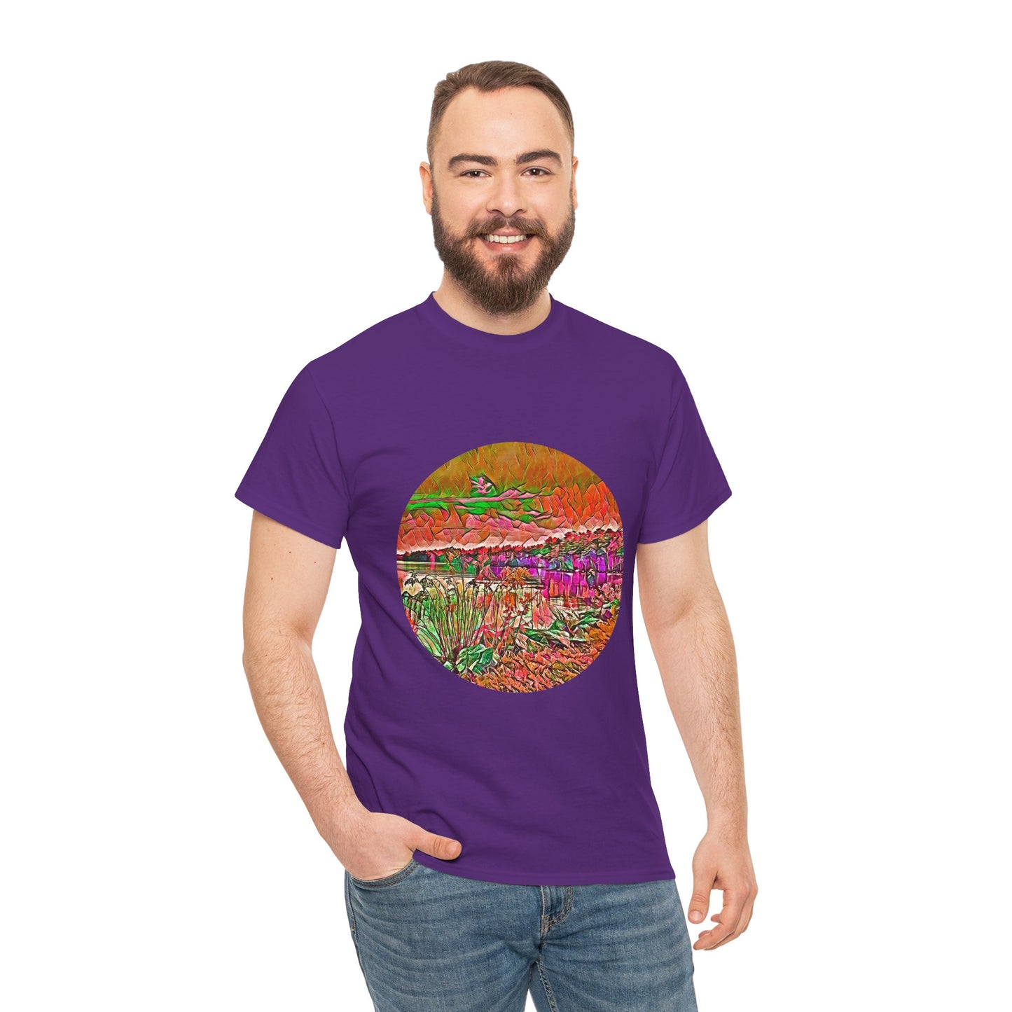 Gildan 5000 Unisex Adult Heavy Cotton Tee Available In Multiple Colors from the Scenery Series at Intriguing Vistas
