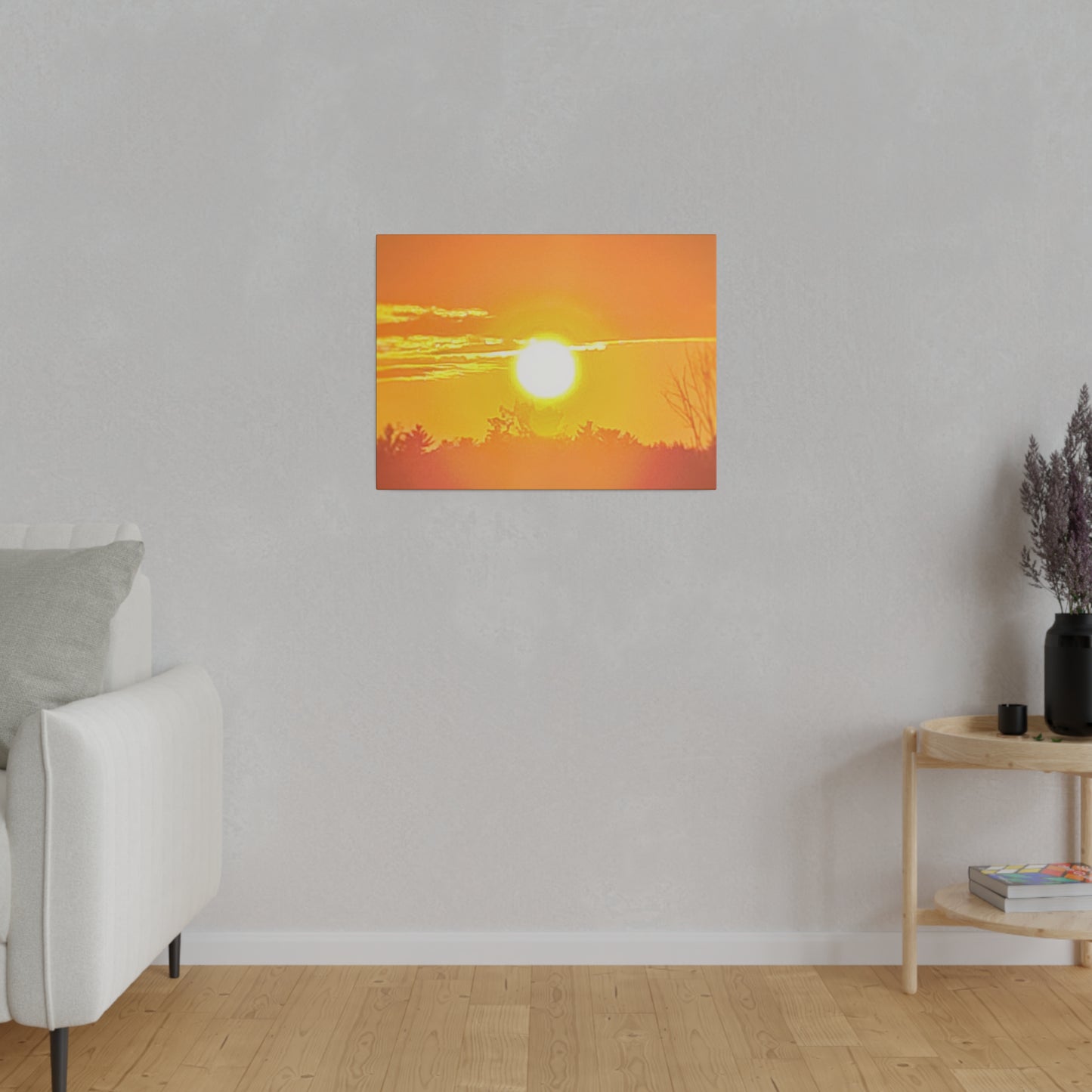 Canvas Print in Multiple Landscape Sizes from the Sunset Series at Intriguing Vistas