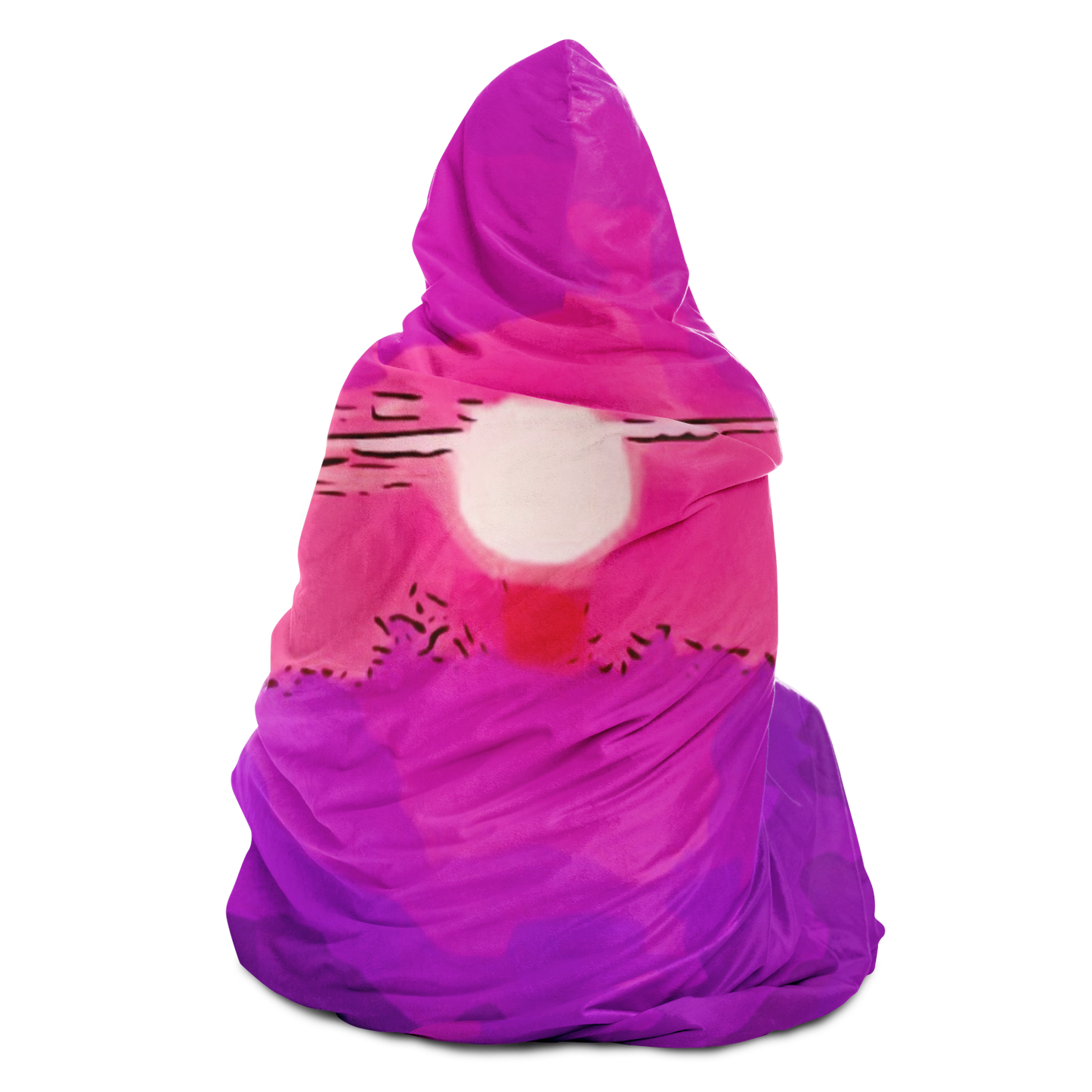 Intriguing Vistas Sunset Series Hooded Blanket