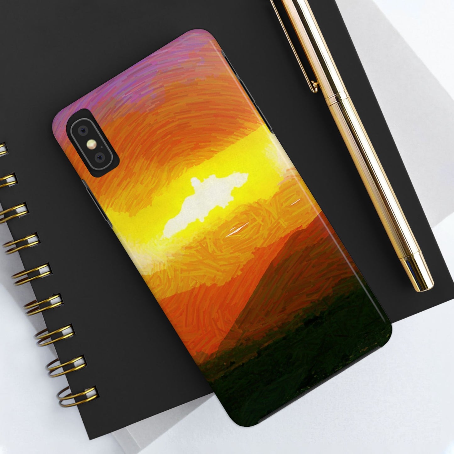 Custom Tough Phone Case for iPhone & Samsung From The Sunset Series at Intriguing Vistas
