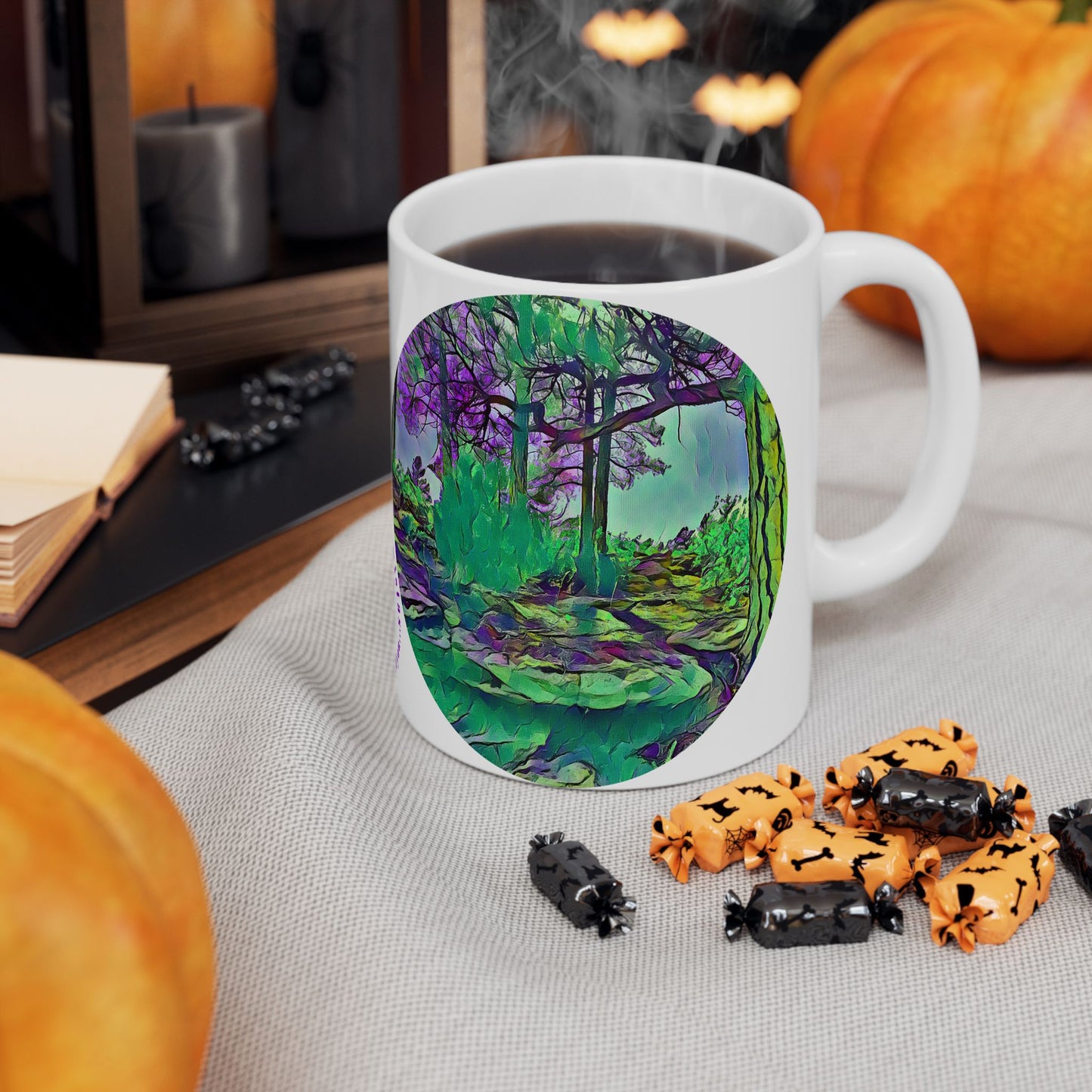 Custom Designed Ceramic Mug Available in Two Sizes From The Scenery Series at Intriguing Vistas