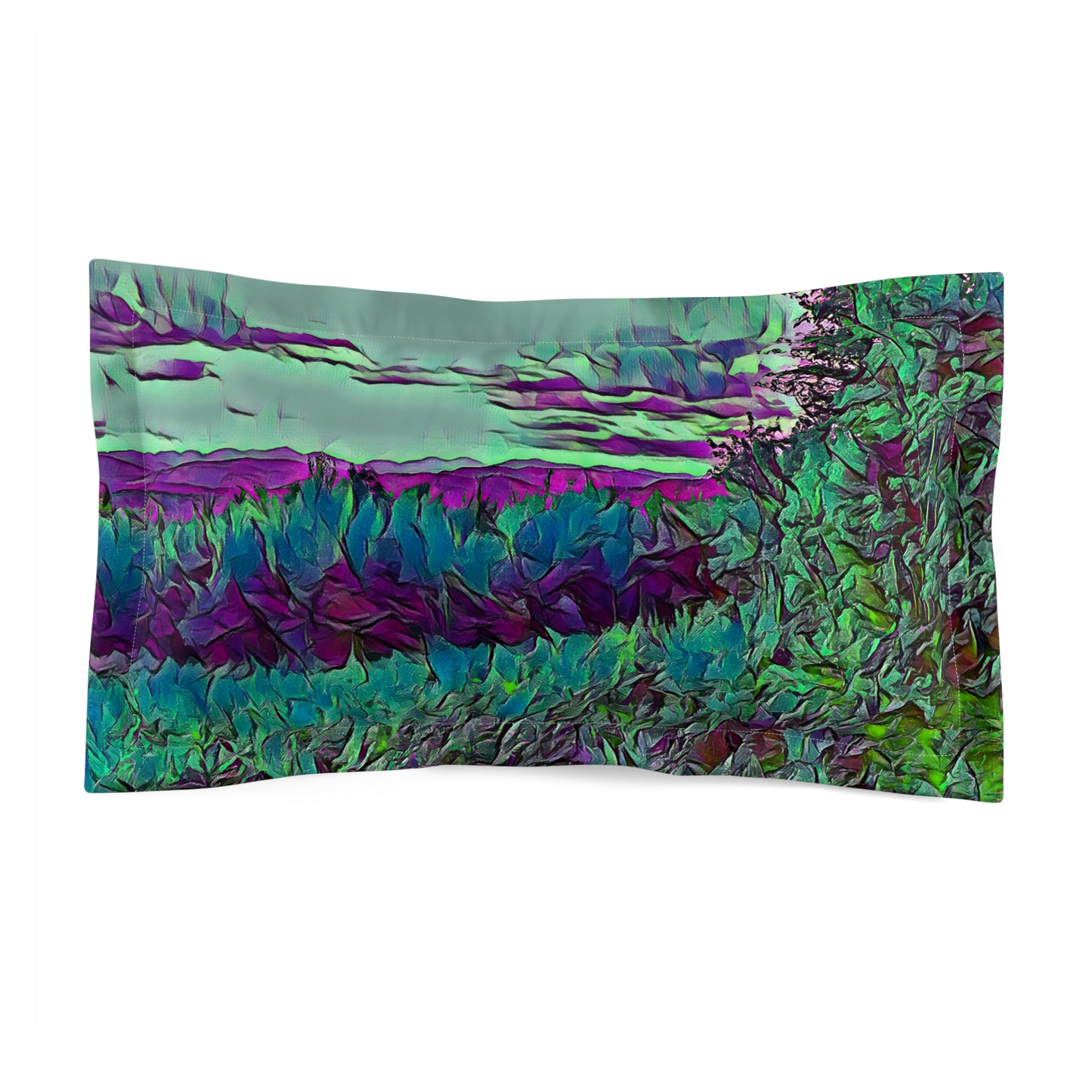 Custom Pillow Sham From The Scenery Series at Intriguing Vistas