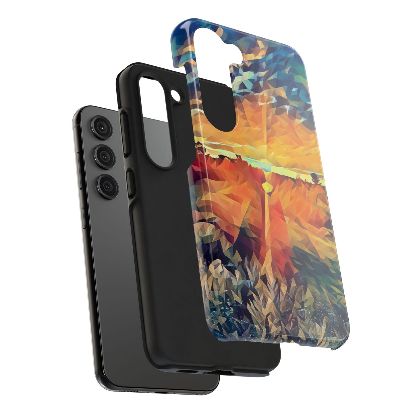 Custom Tough Phone Case for iPhone & Samsung From The Sunset Series at Intriguing Vistas