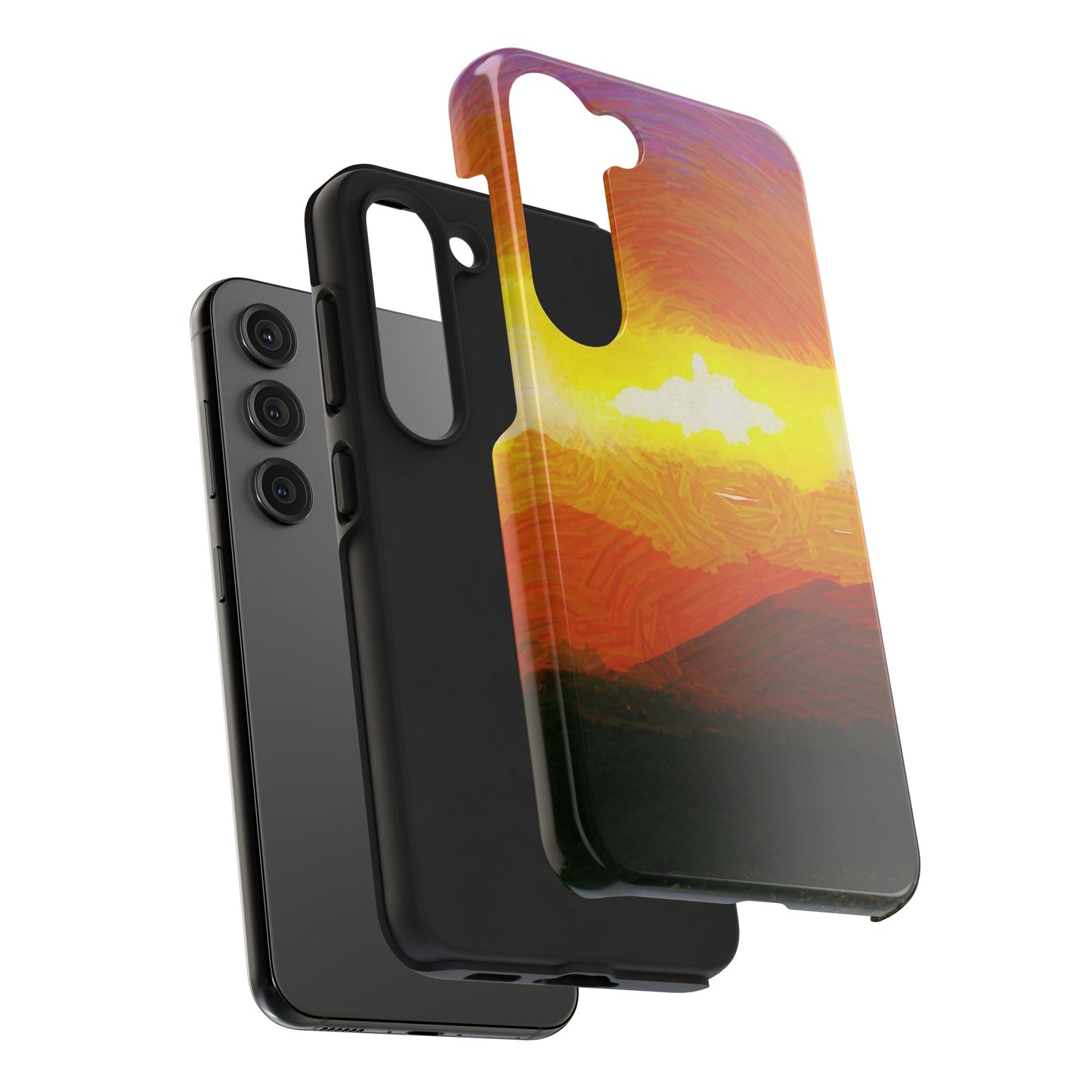 Custom Tough Phone Case for iPhone & Samsung From The Sunset Series at Intriguing Vistas