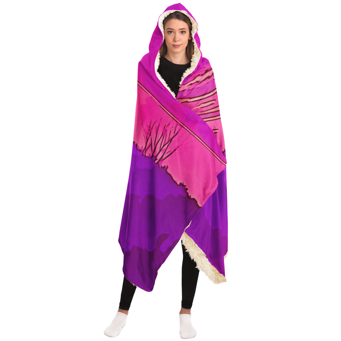 Intriguing Vistas Sunset Series Hooded Blanket