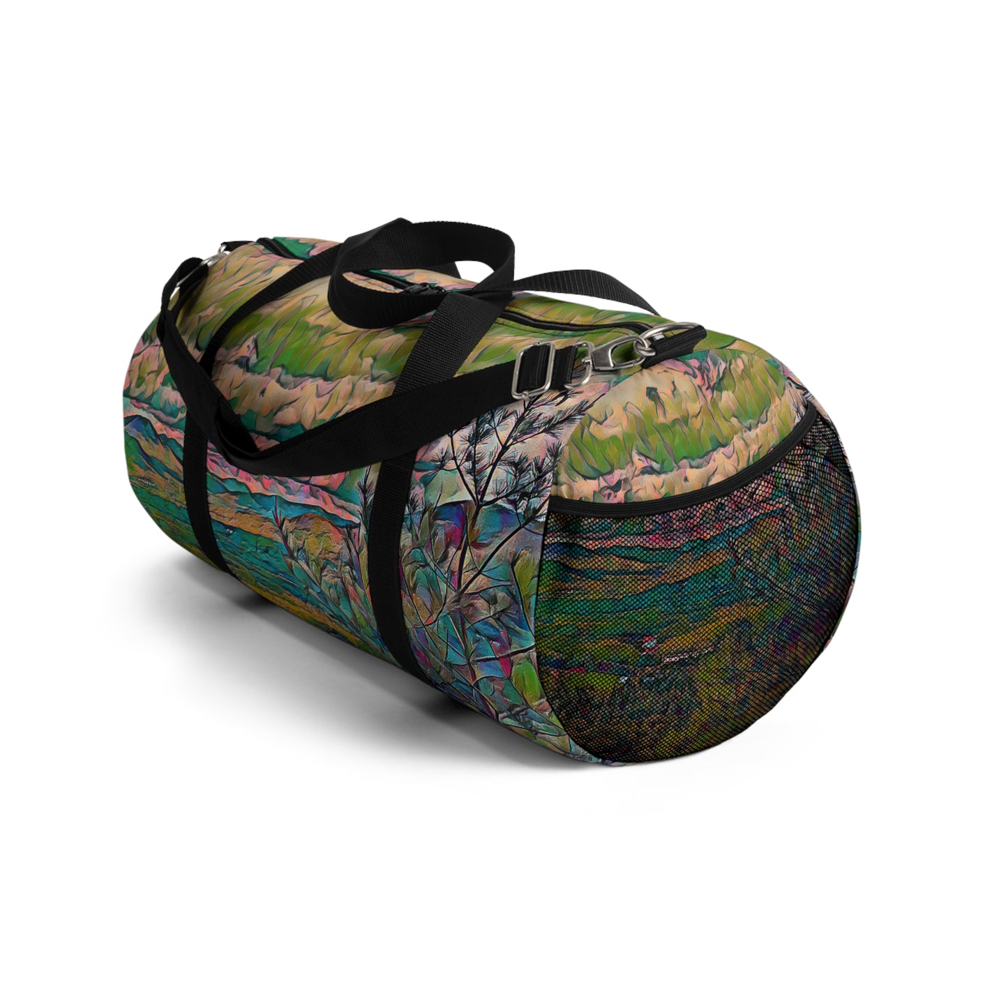 Custom Duffel Bag available in two sizes from the Scenery Series at Intriguing Vistas