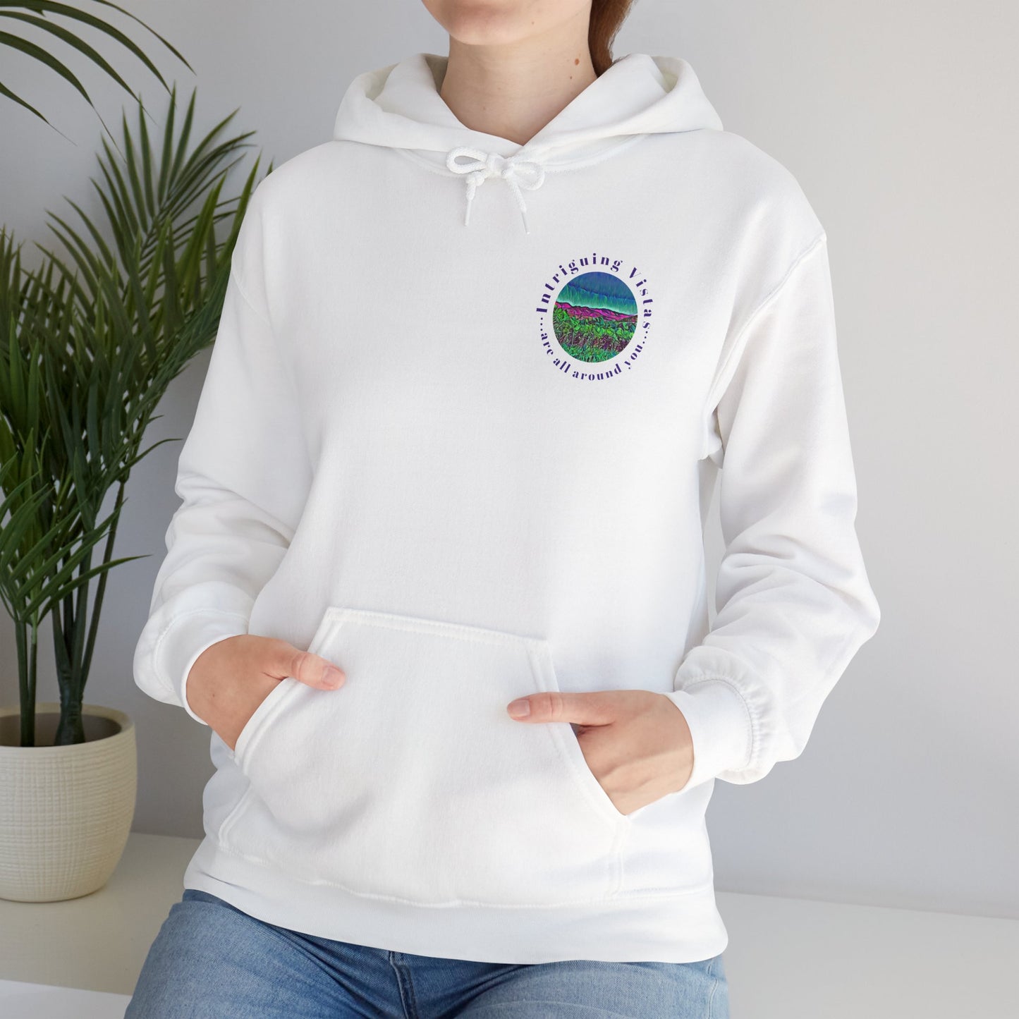 Gildan 18500 Unisex Adult Heavy Blend Crewneck Hooded Sweatshirt from the Scenery Series at Intriguing Vistas