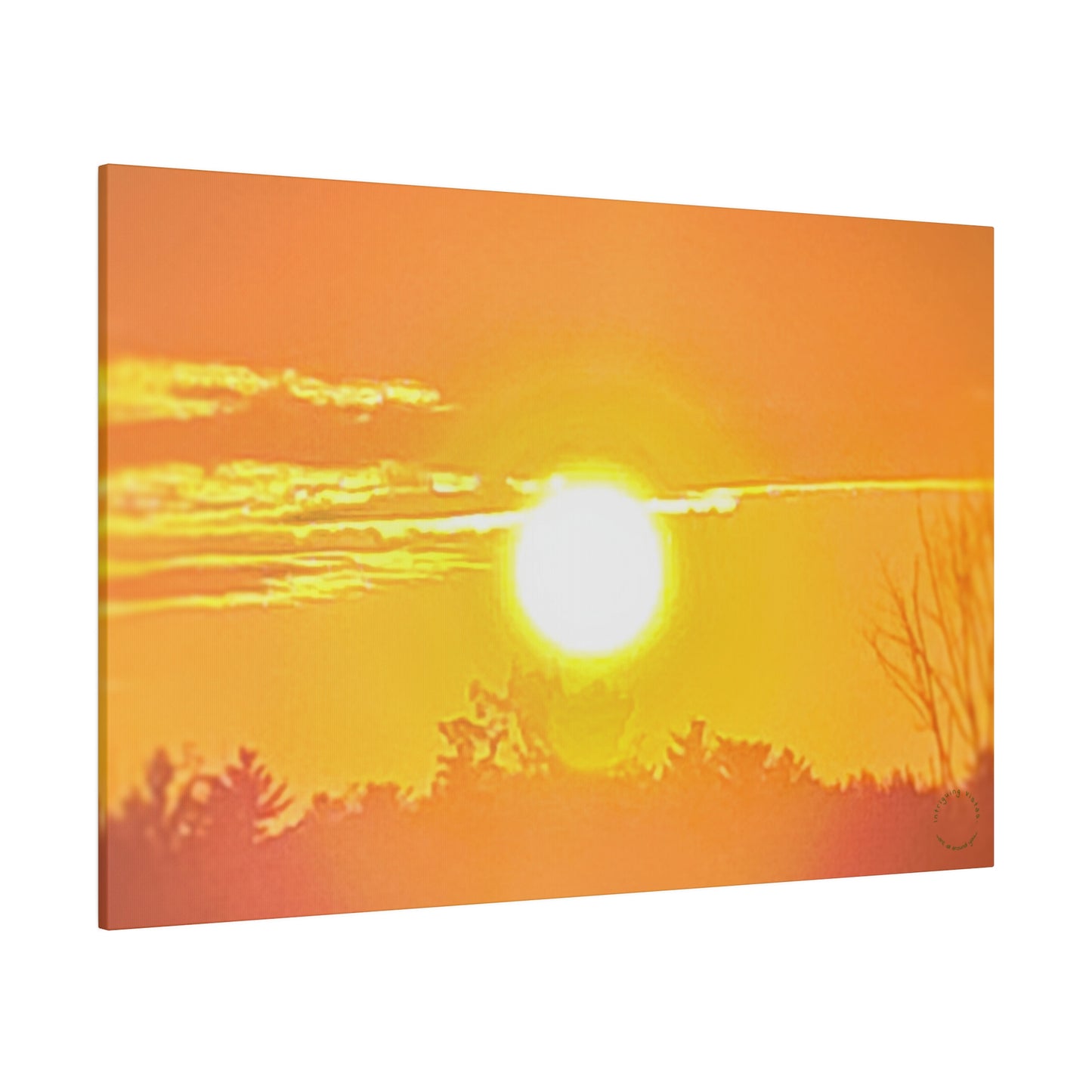 Intriguing Vistas™ Sunset Series Matte Canvas Print in 12 Landscape Sizes!!