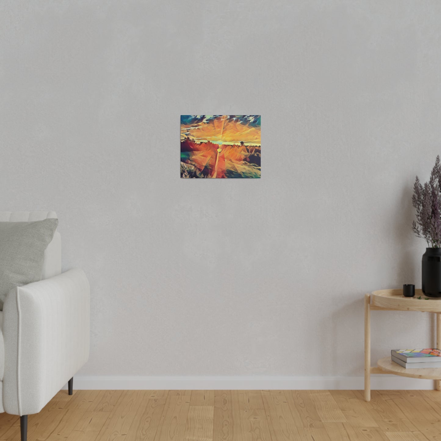 Canvas Art Print in Multiple Landscape Sizes from the Sunset Series at Intriguing Vistas