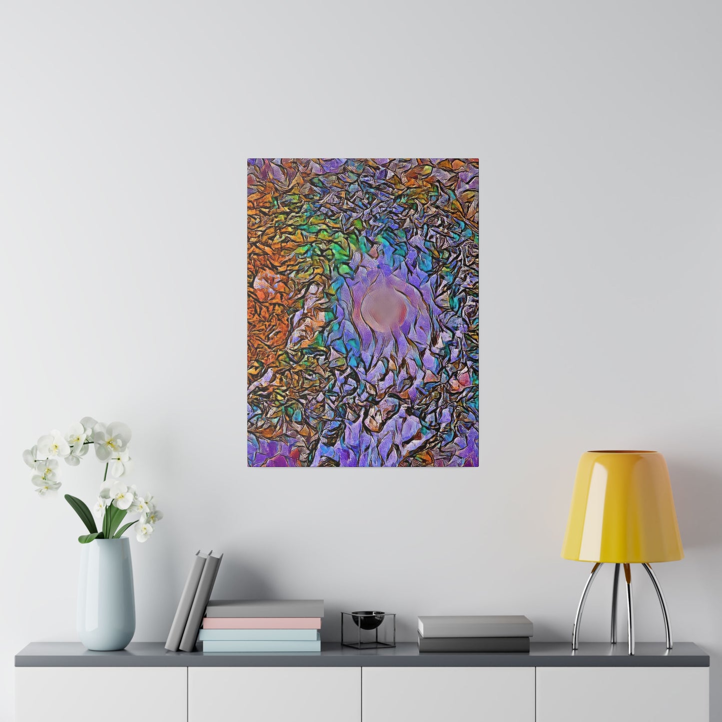 Canvas Print in Multiple Portrait Sizes from the Night Sky Series at Intriguing Vistas