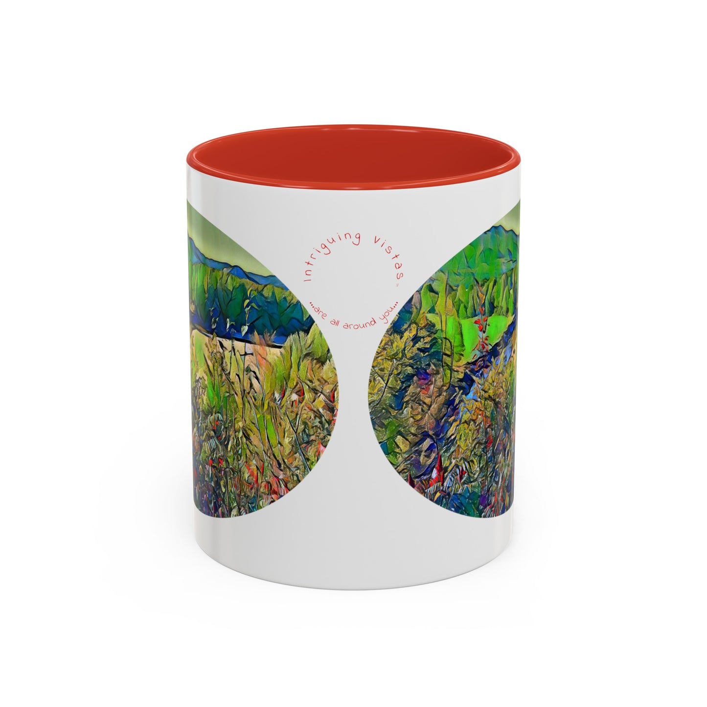 Intriguing Vistas™ Scenery Series Accent Coffee Mug, 11oz