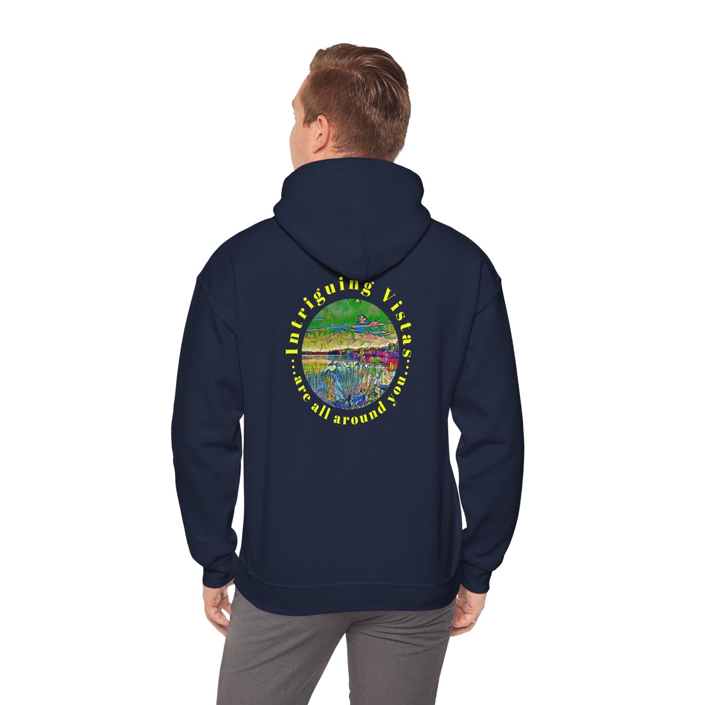 Gildan 18500 Unisex Adult Heavy Blend Crewneck Hooded Sweatshirt from the Scenery Series at Intriguing Vistas