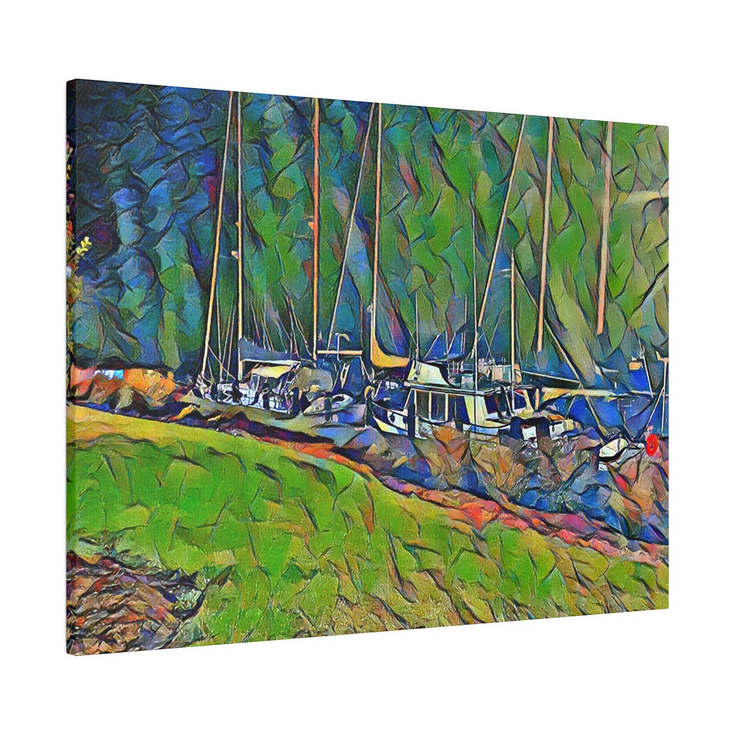 Canvas Art Print in Multiple Landscape Sizes from the Nautical Series at Intriguing Vistas