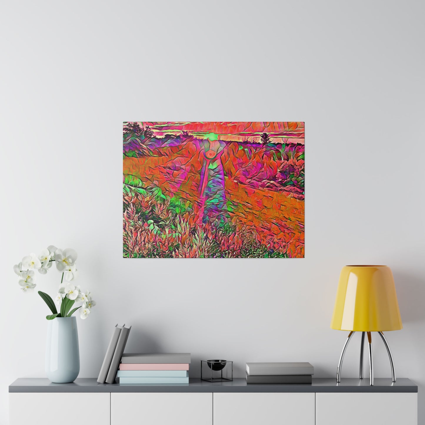 Canvas Art Print in Multiple Landscape Sizes from the Sunset Series at Intriguing Vistas