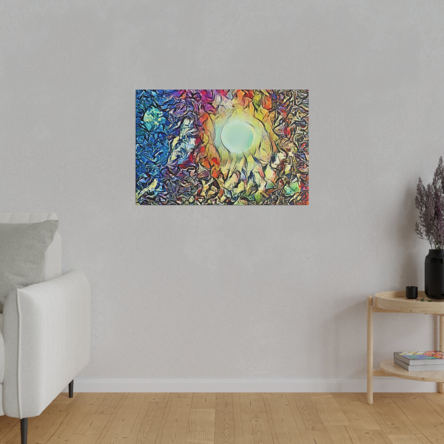 Canvas Art Print in Multiple Landscape Sizes from the Night Sky Series at Intriguing Vistas