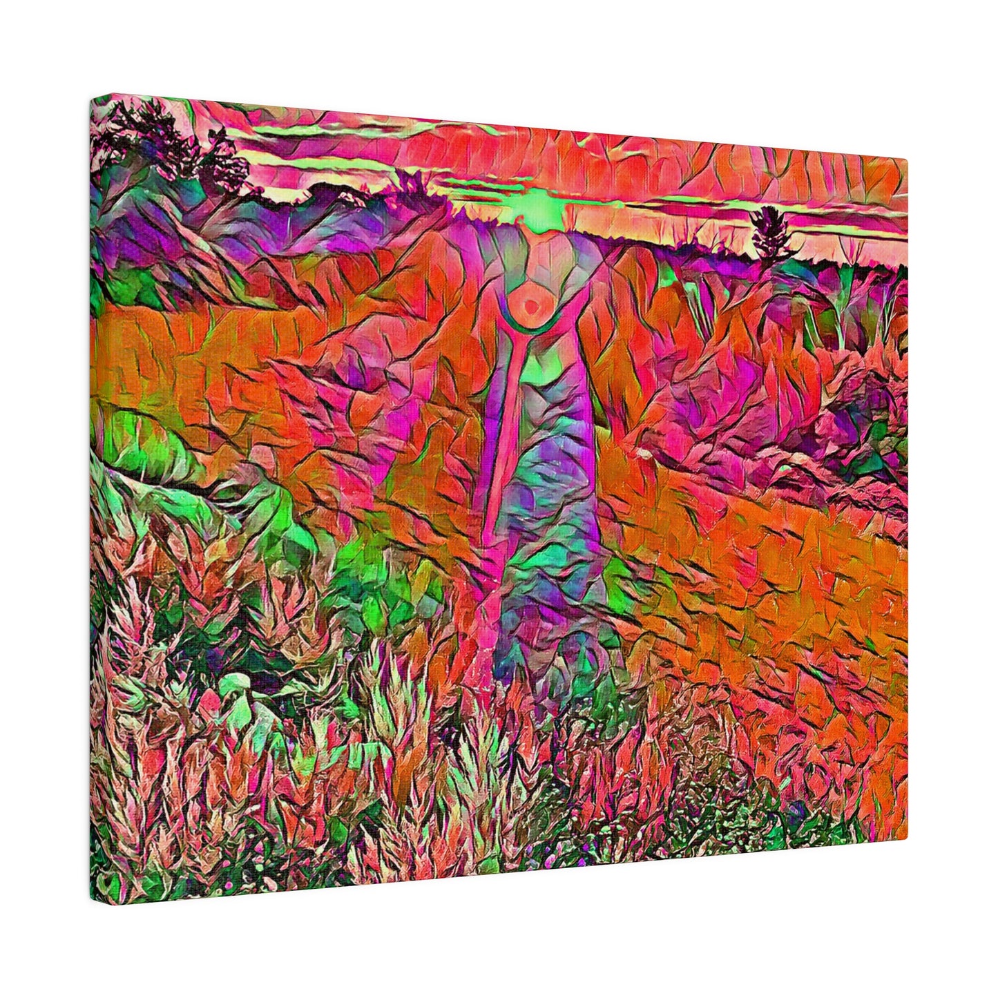 Canvas Art Print in Multiple Landscape Sizes from the Sunset Series at Intriguing Vistas