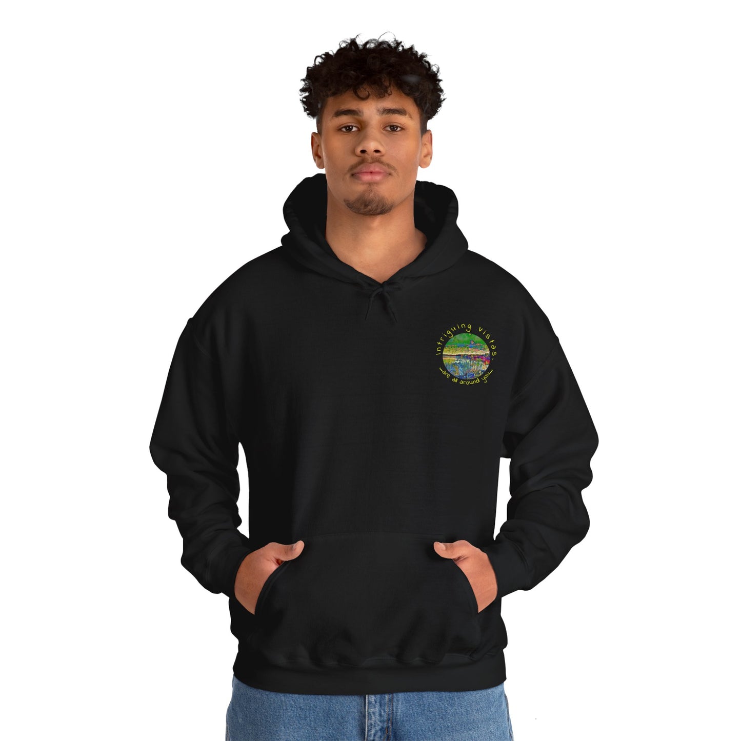 Intriguing Vistas™ Scenery Series Unisex Heavy Blend™ Hooded Sweatshirt