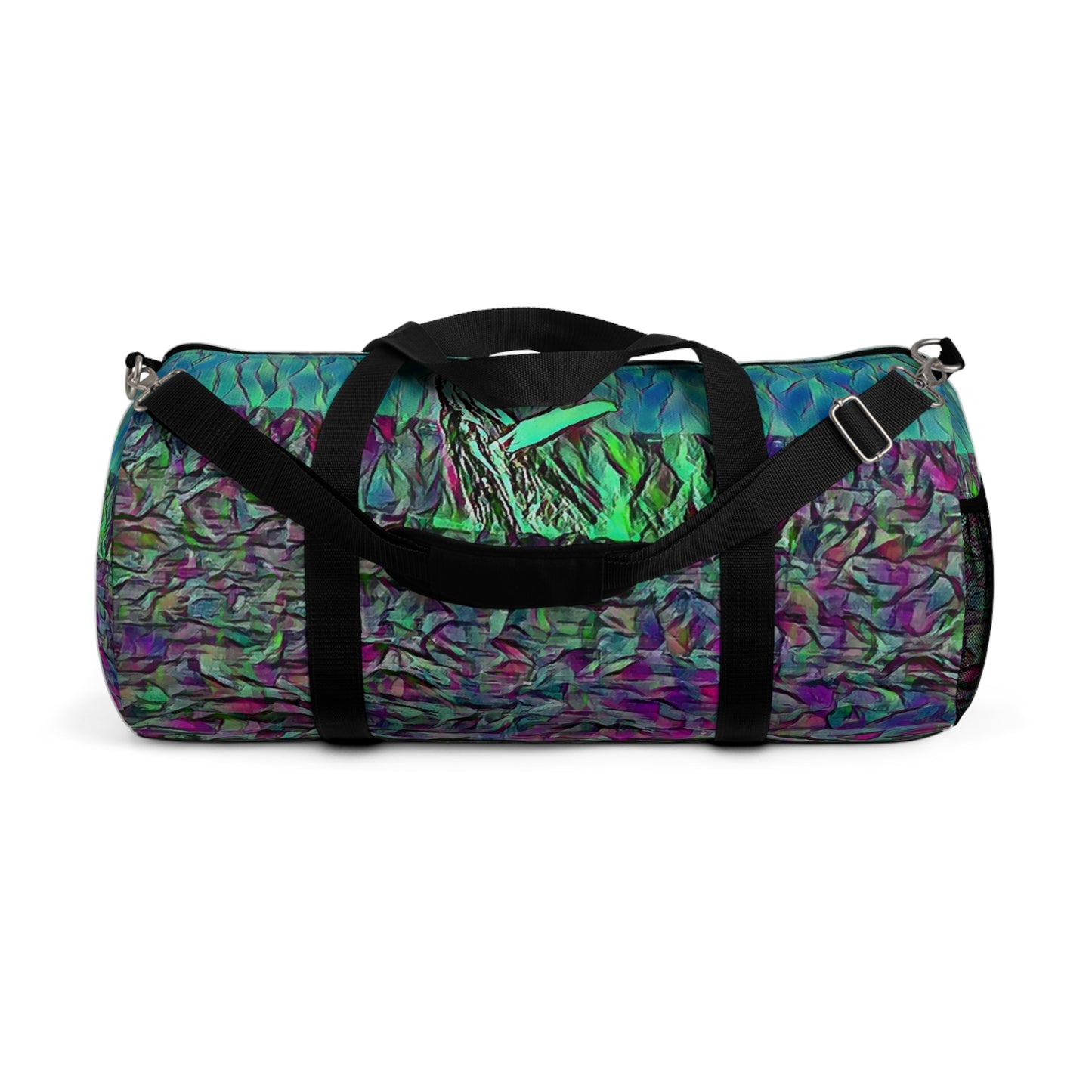 Custom Duffel Bag available in two sizes from the Wildlife Series at Intriguing Vistas