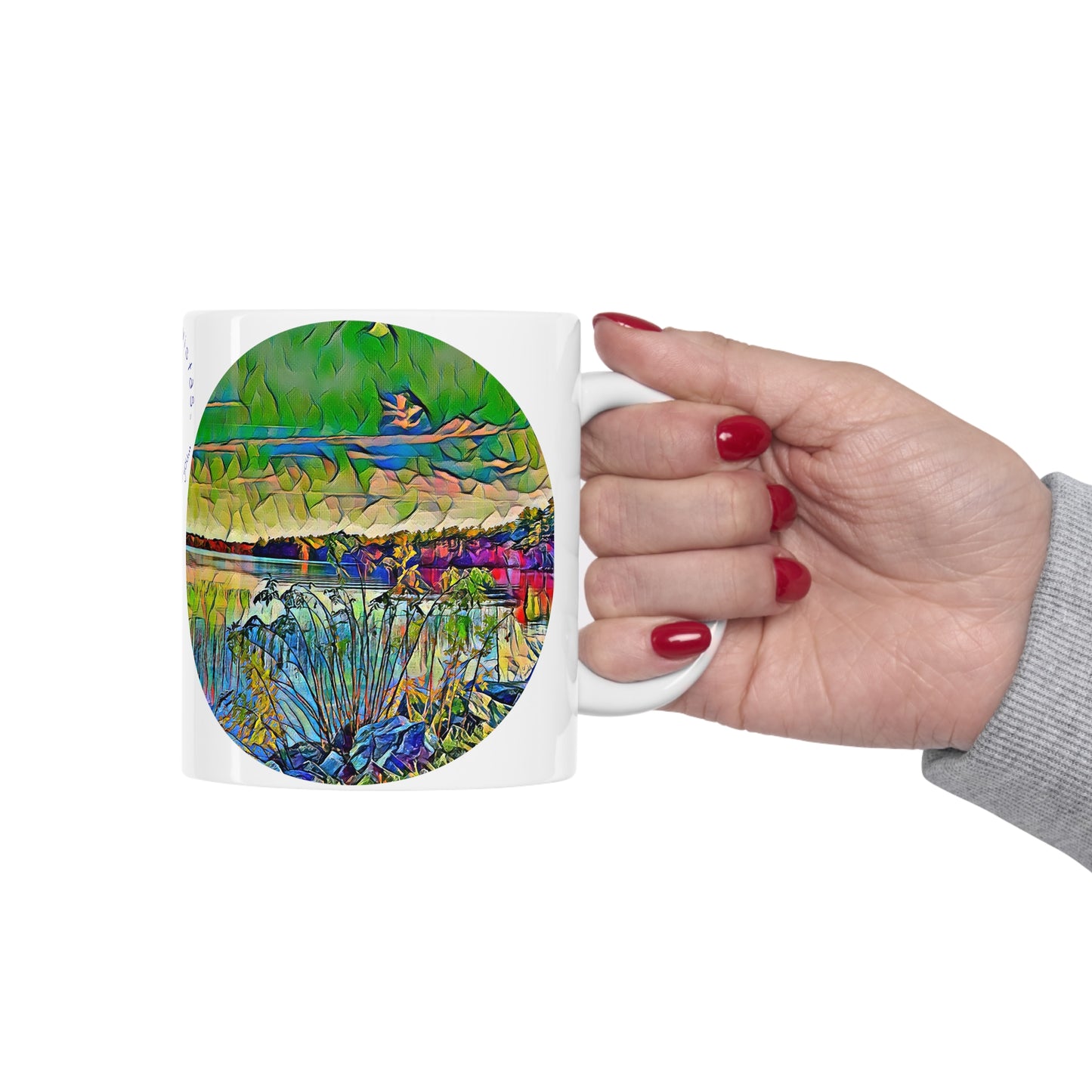 Intriguing Vistas™ Scenery Series Ceramic Mug 11oz