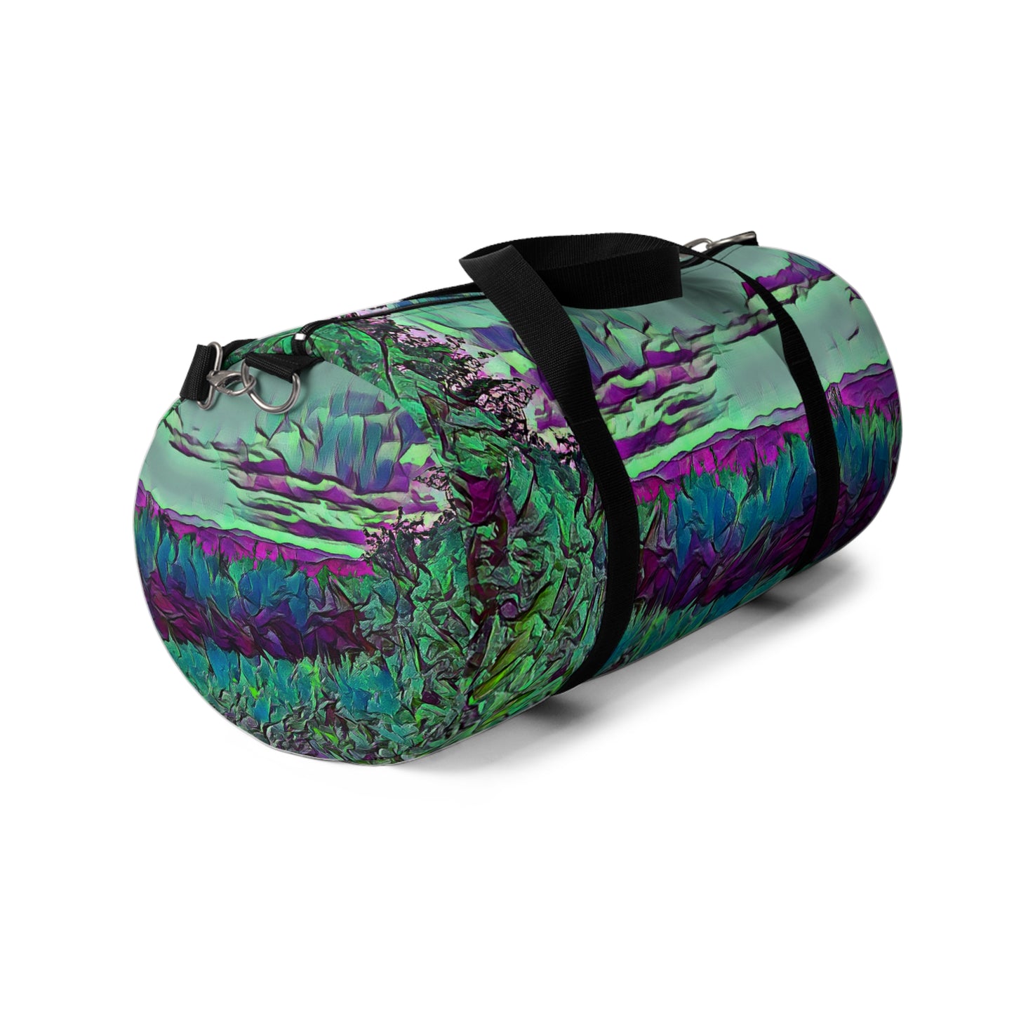 Custom Duffel Bag available in two sizes from the Scenery Series at Intriguing Vistas