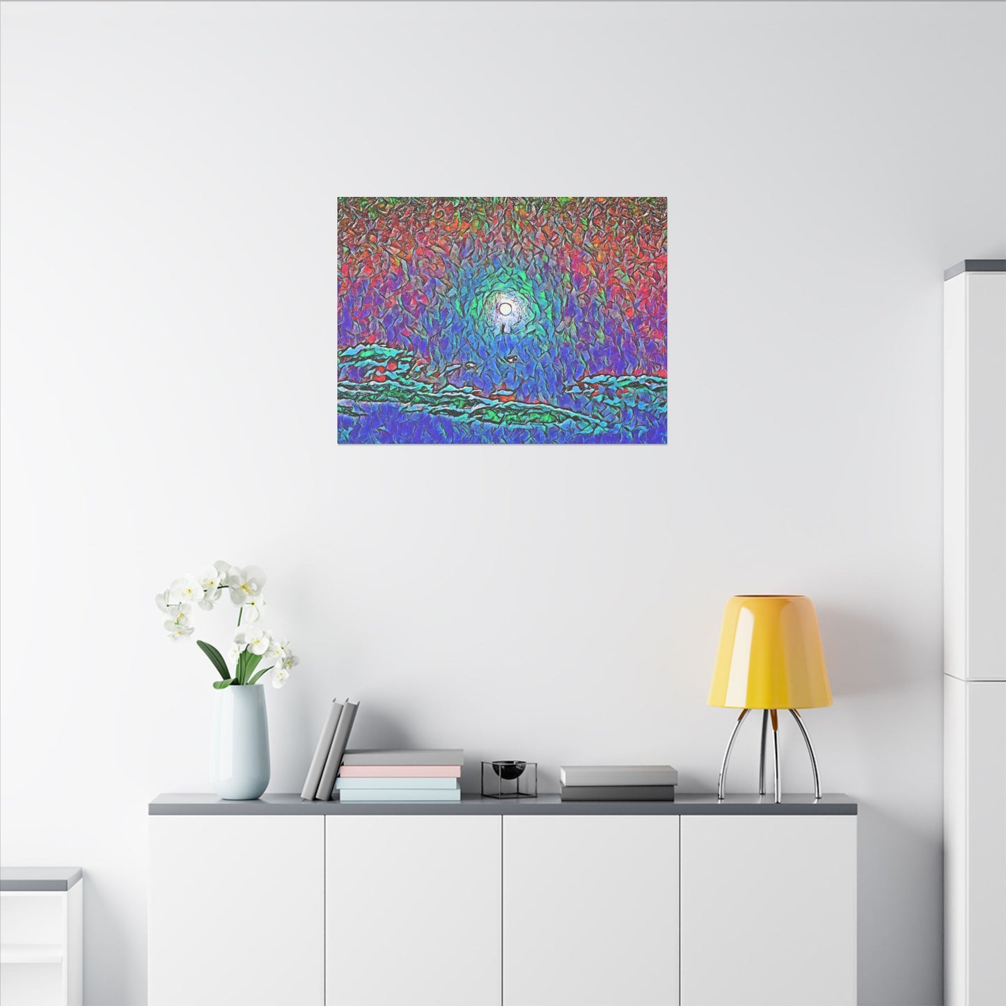 Canvas Print in Multiple Landscape Sizes from the Night Sky Series at Intriguing Vistas