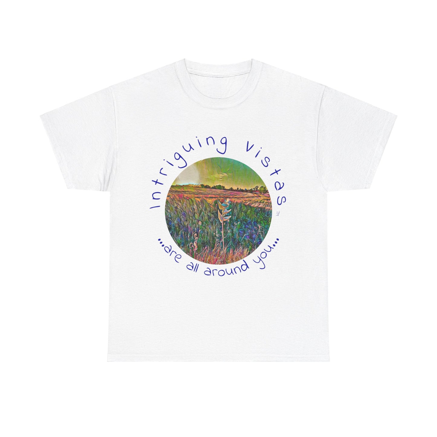 Intriguing Vistas™ Scenery Series Unisex Heavy Cotton Tee