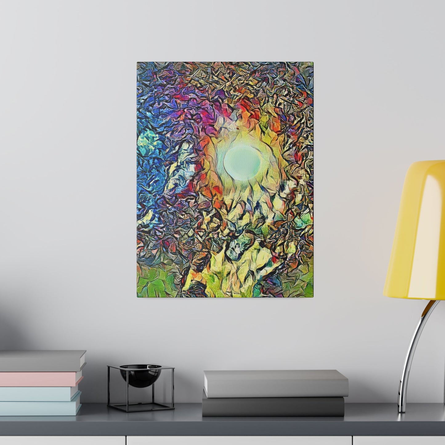 Canvas Art Print in Multiple Portrait Sizes from the Night Sky Series at Intriguing Vistas